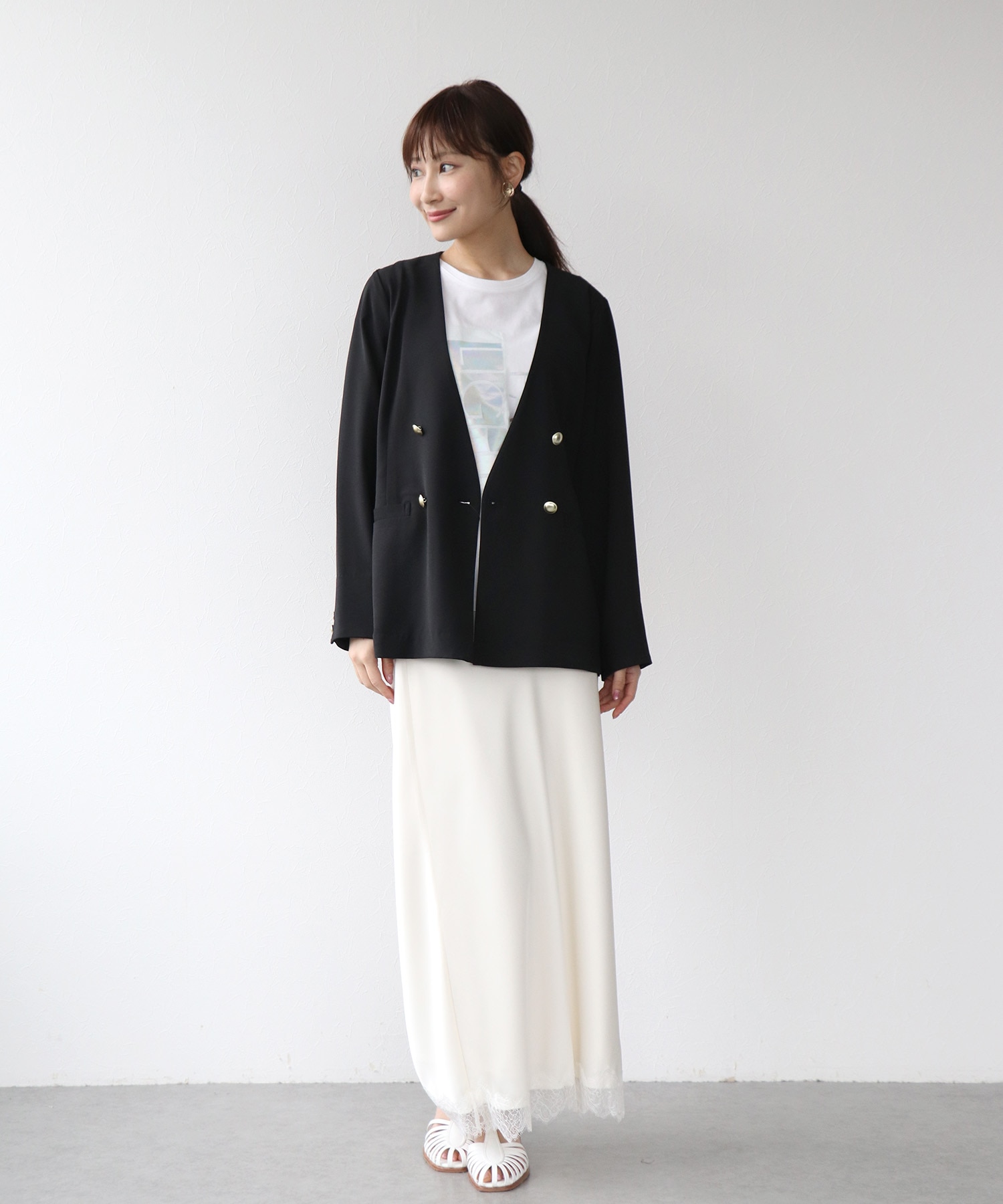 ハイストレッチカルゼワッシャージャケット