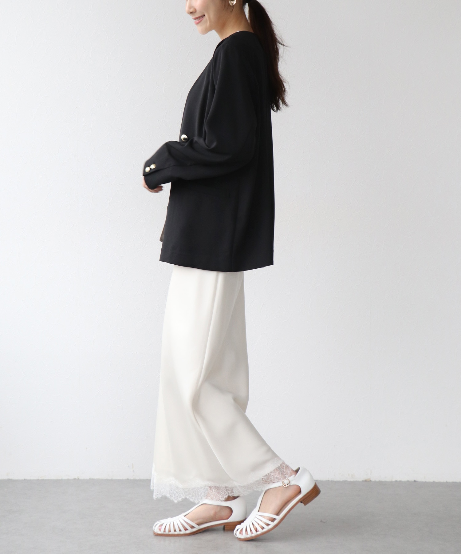 ハイストレッチカルゼワッシャージャケット