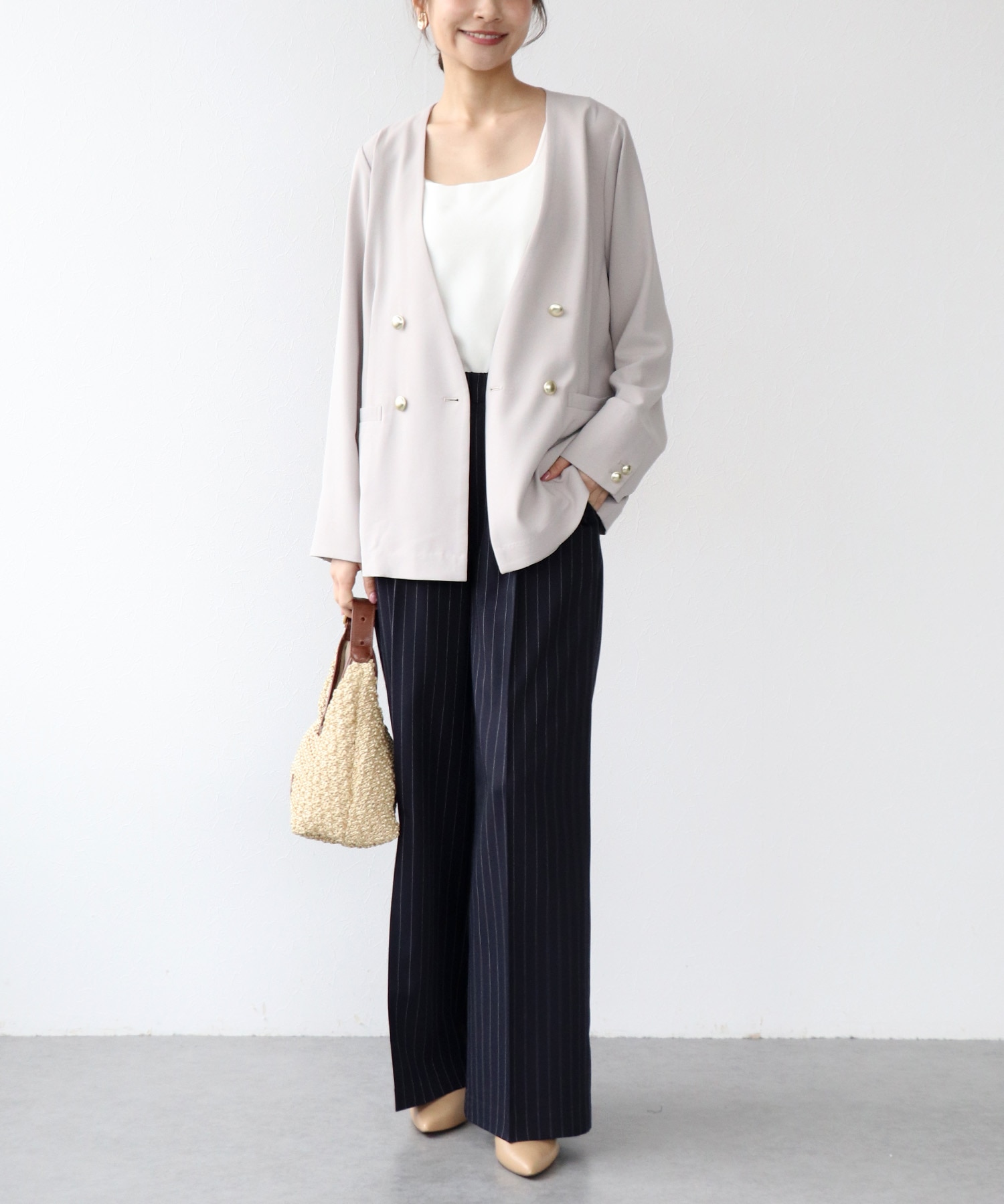 ハイストレッチカルゼワッシャージャケット