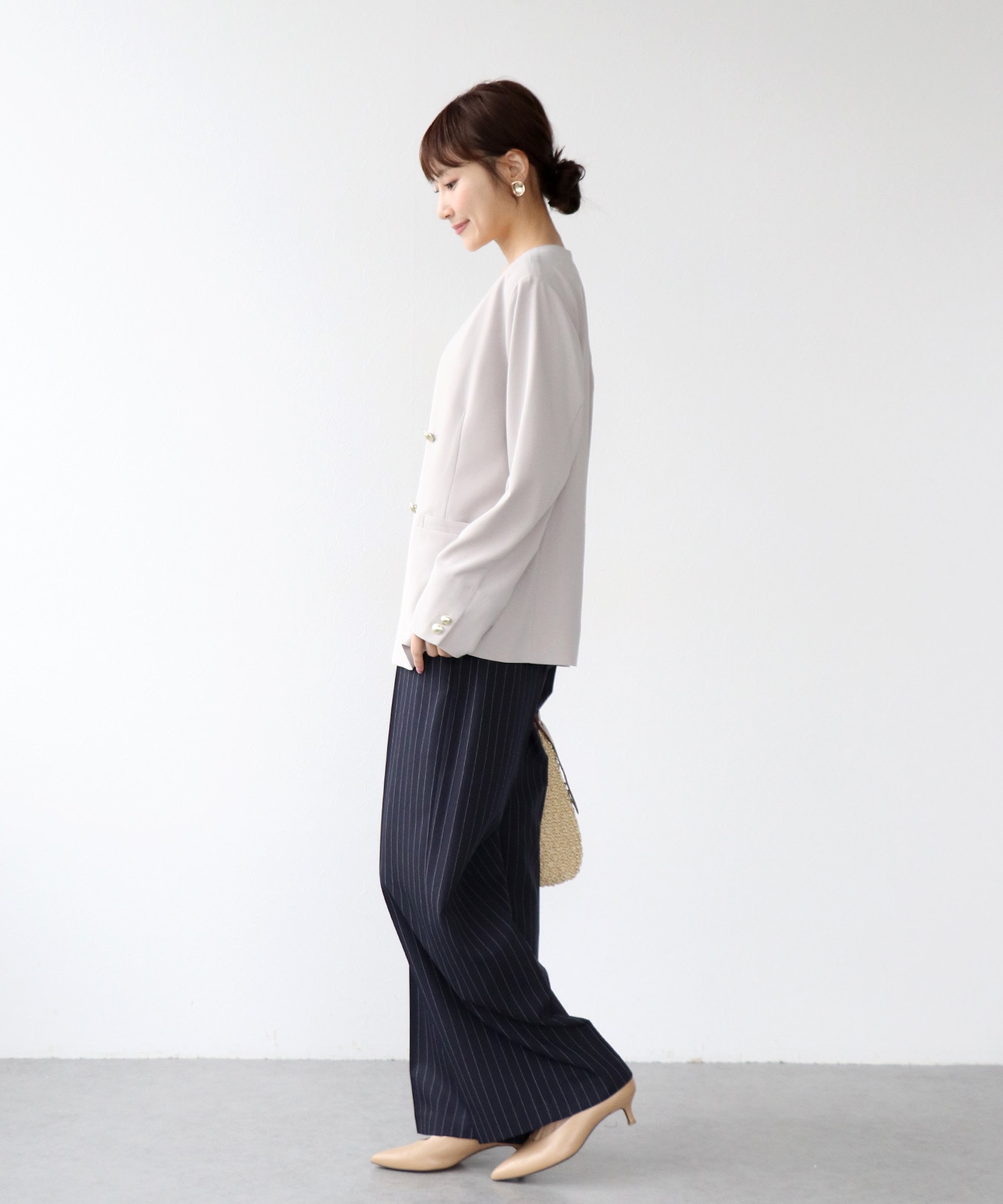 ハイストレッチカルゼワッシャージャケット