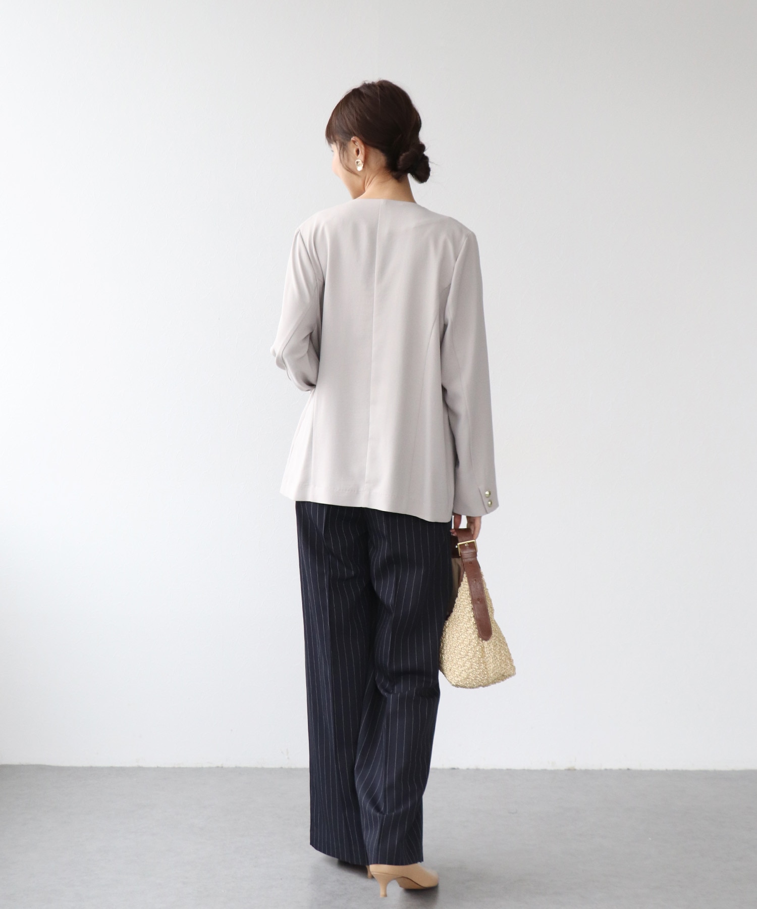 ハイストレッチカルゼワッシャージャケット