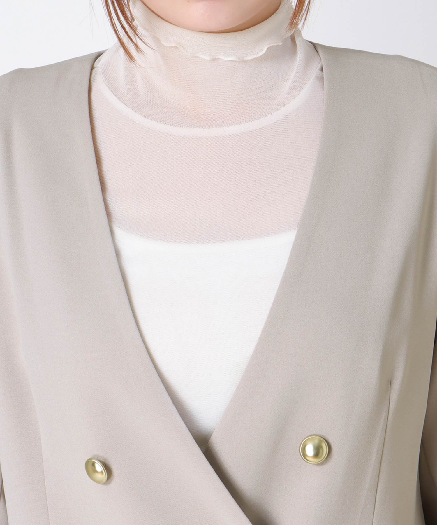 ハイストレッチカルゼワッシャージャケット