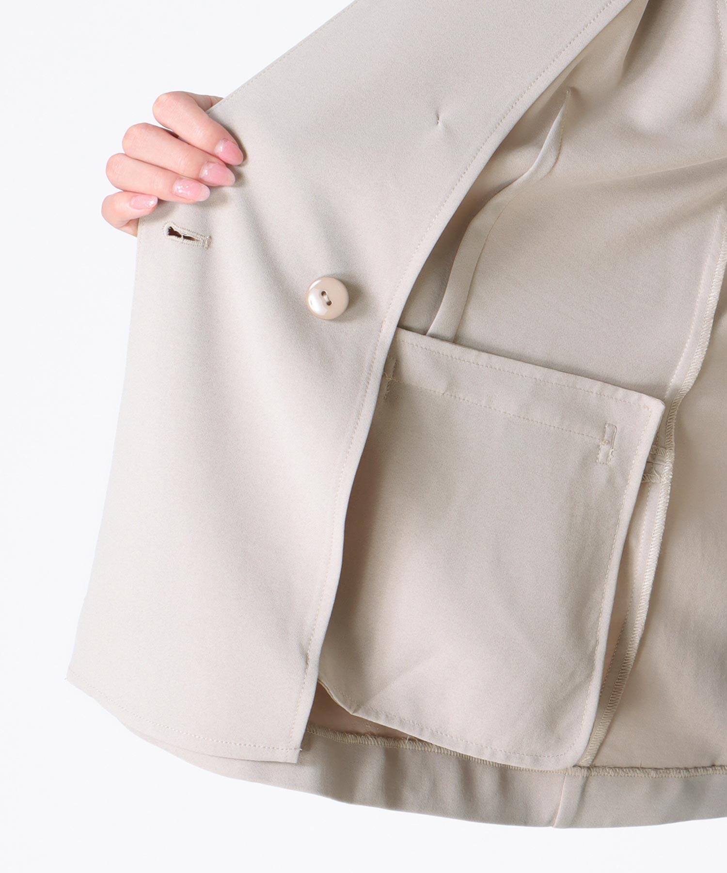 ハイストレッチカルゼワッシャージャケット