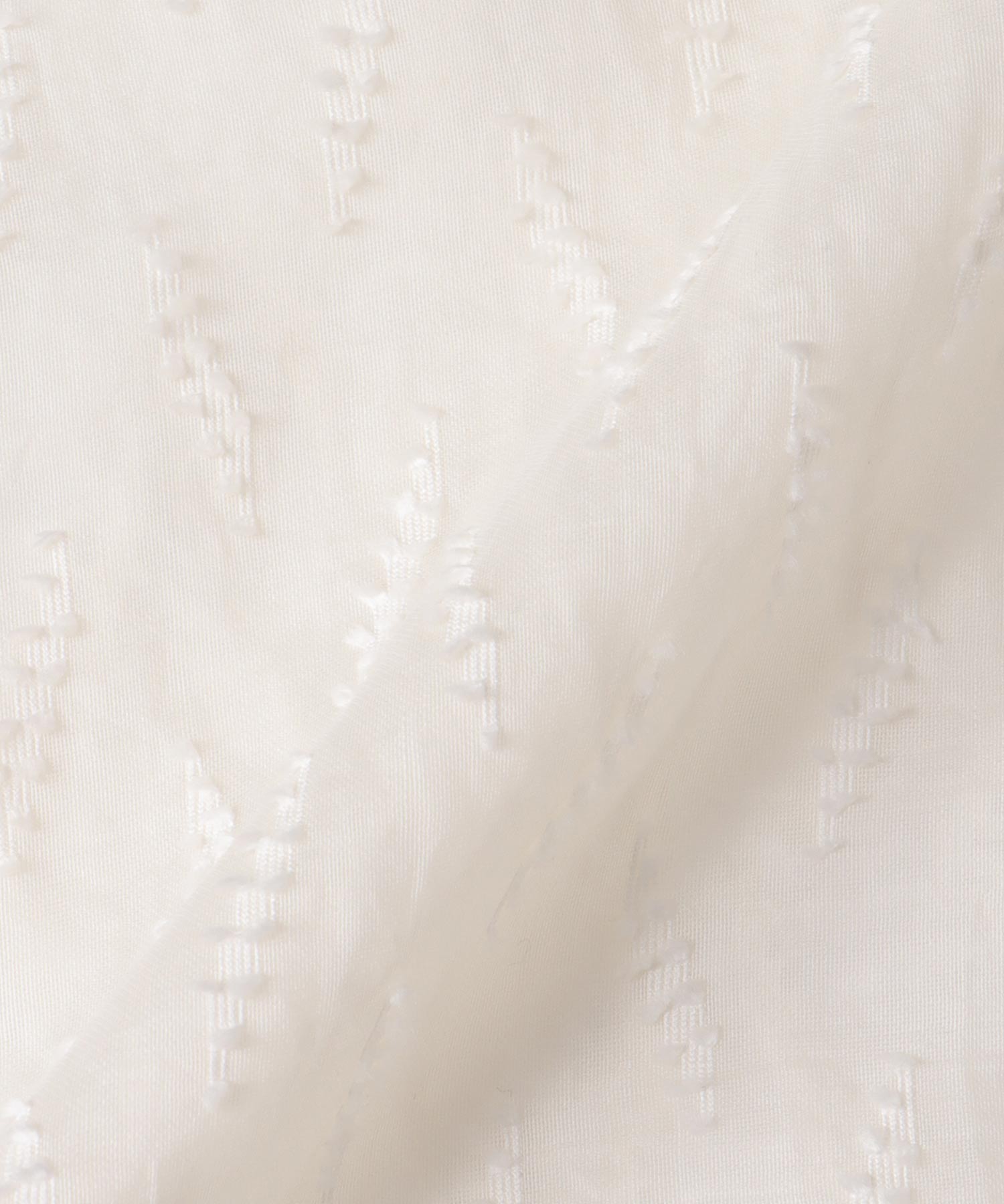 シアー幾何ジャガードブルゾン