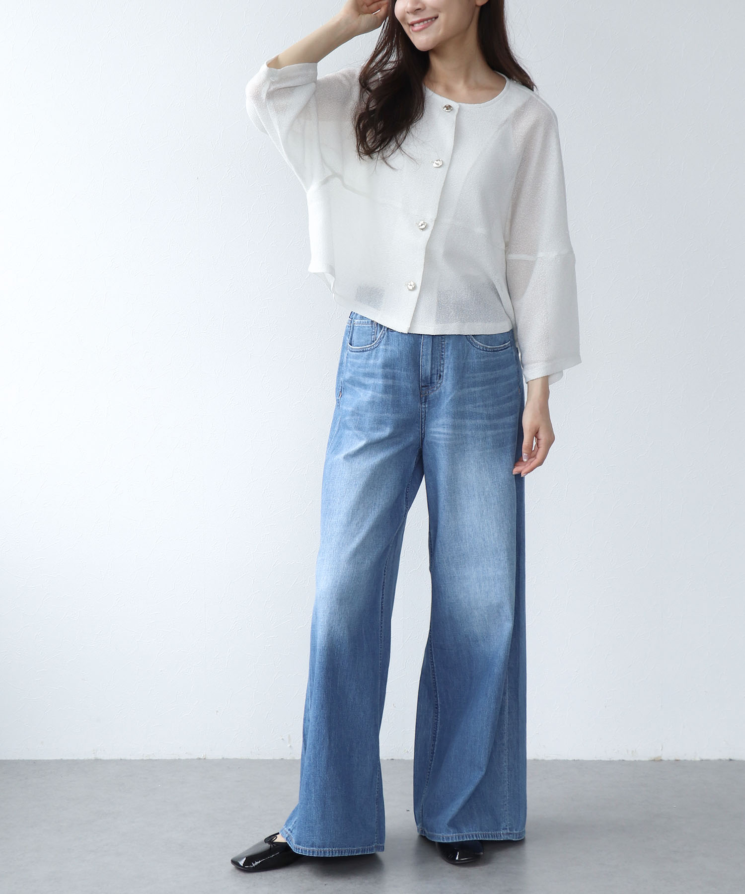 ラメッシュジャケット