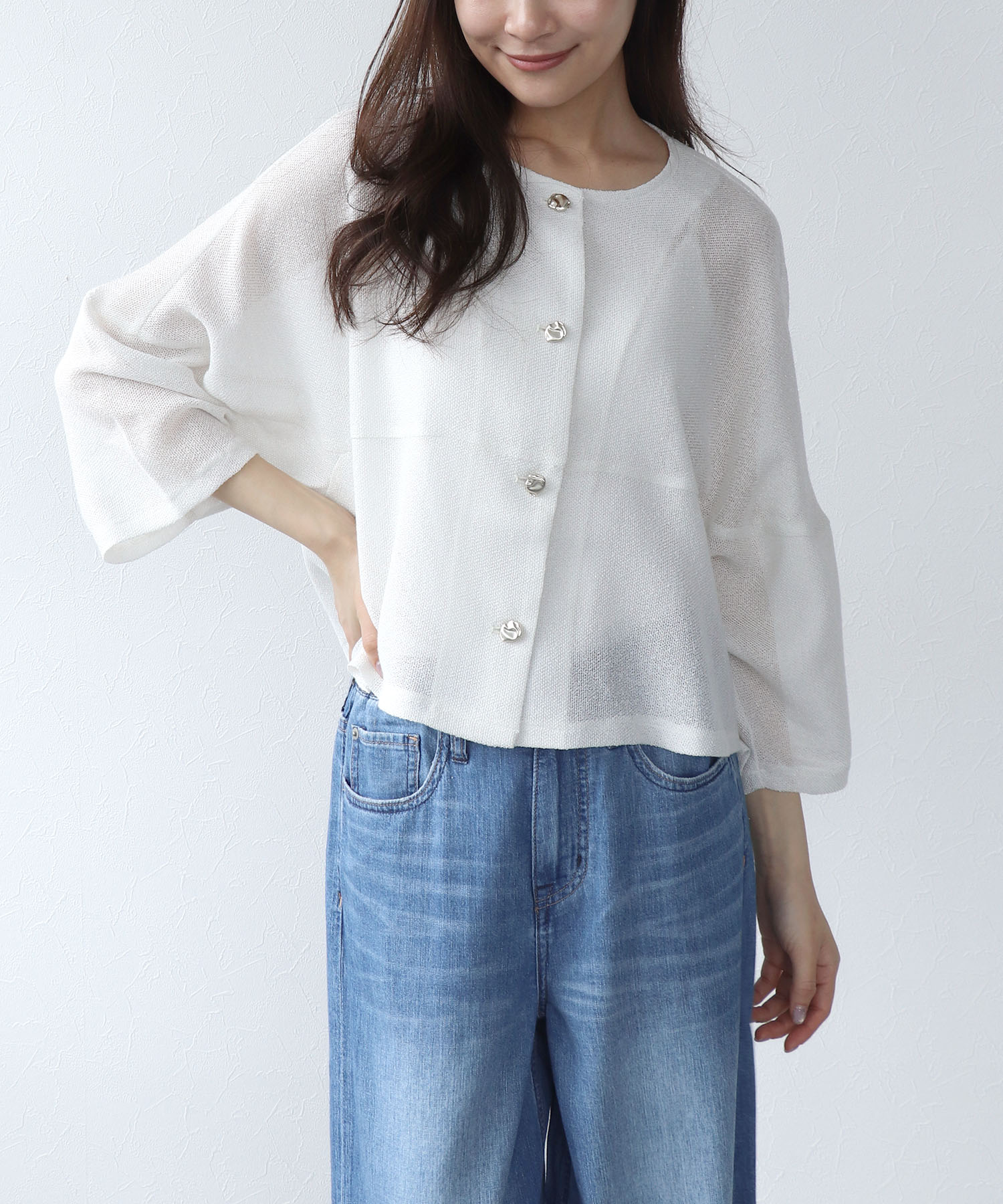 ラメッシュジャケット