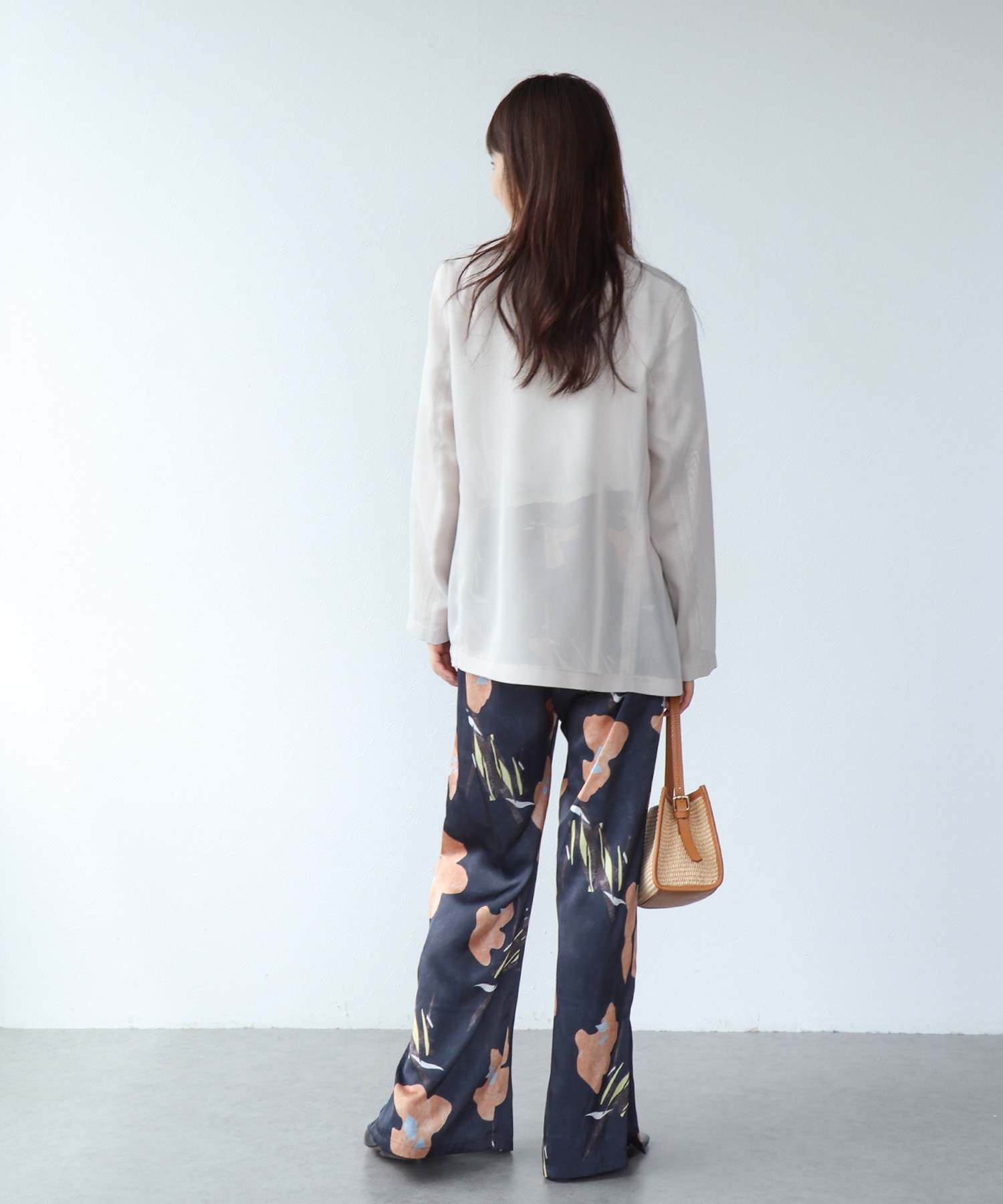 カラミメッシュダブルジャケット