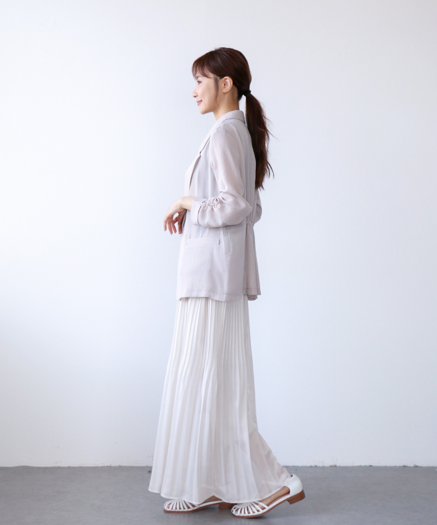 ポリワッシャーカルゼジャケット