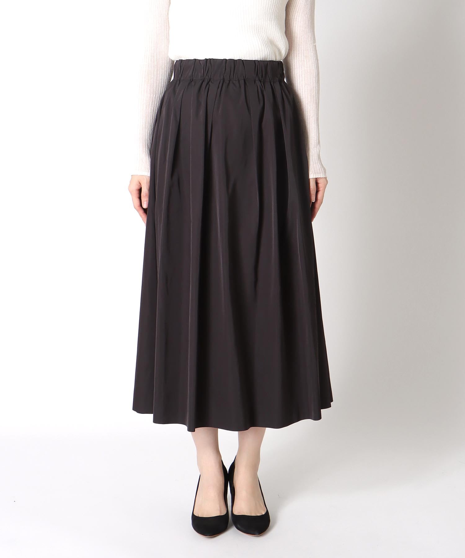 リバーシブルタフタスカート