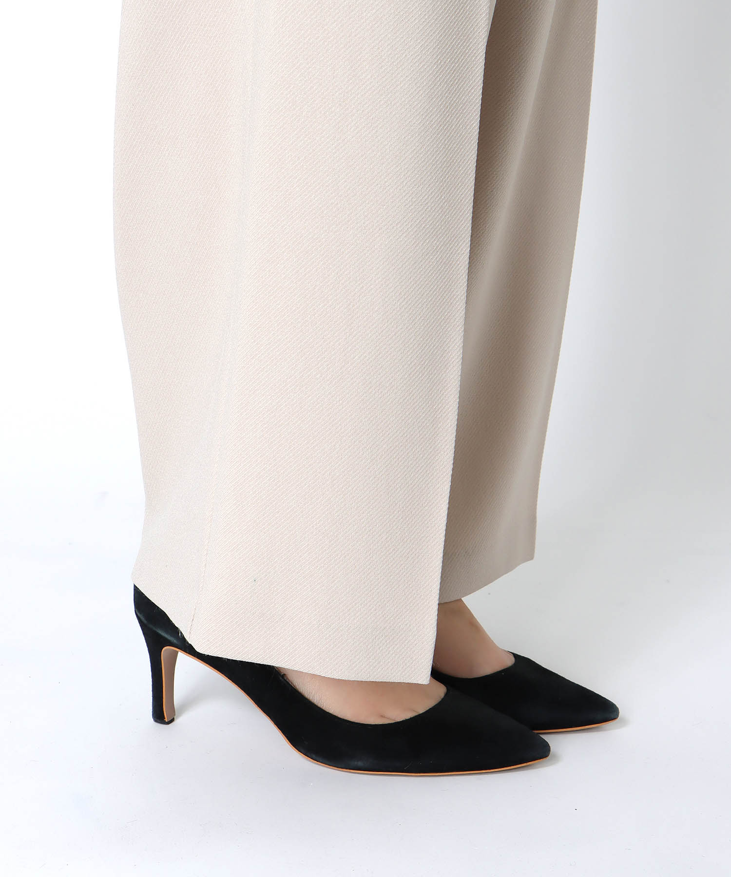 メランジ2wayカルゼパンツ