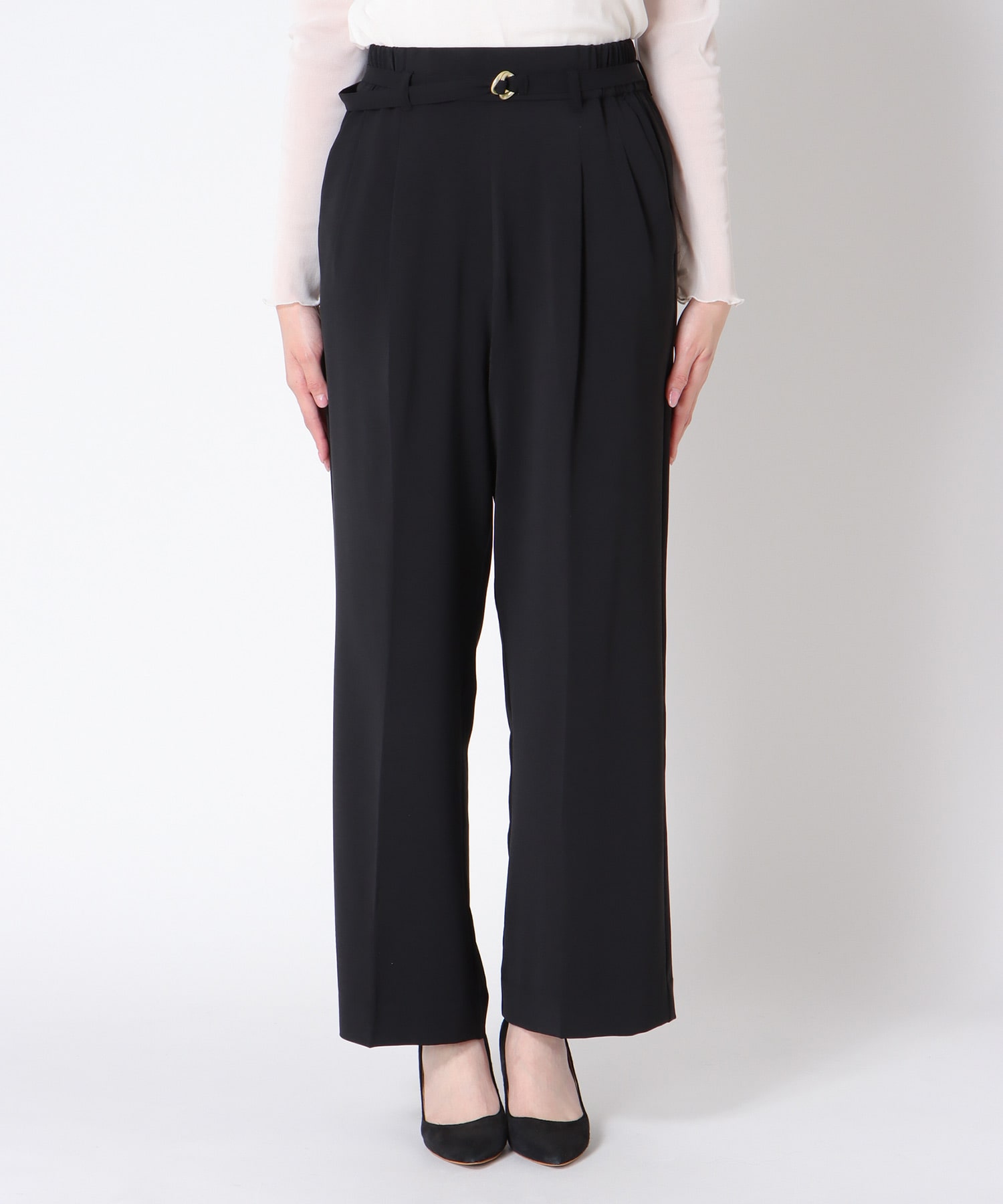 ハイストレッチカルゼワッシャーパンツ