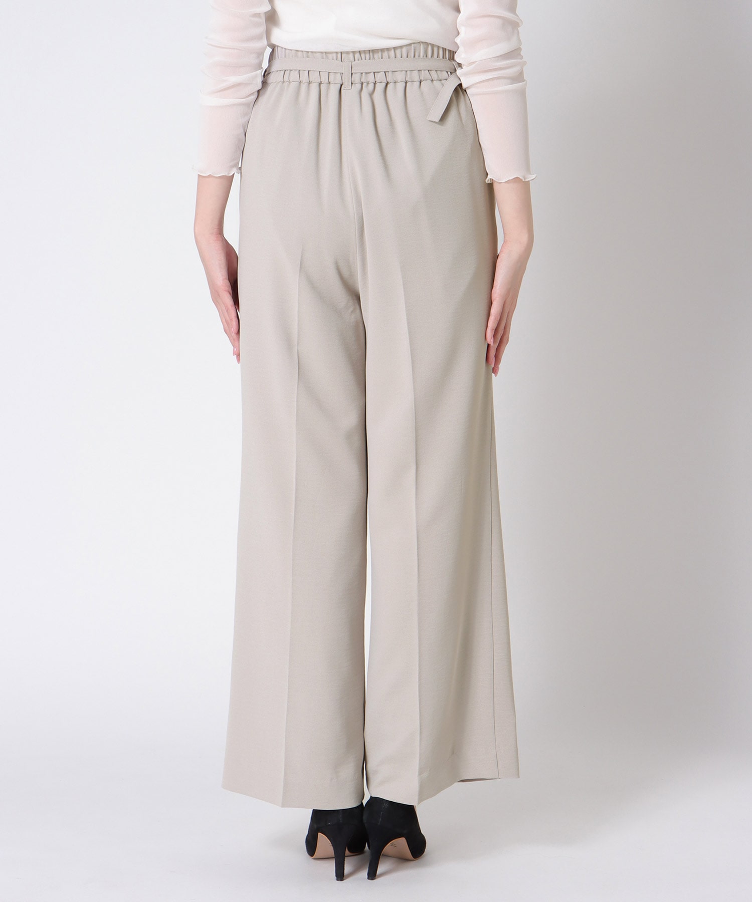 ハイストレッチカルゼワッシャーパンツ