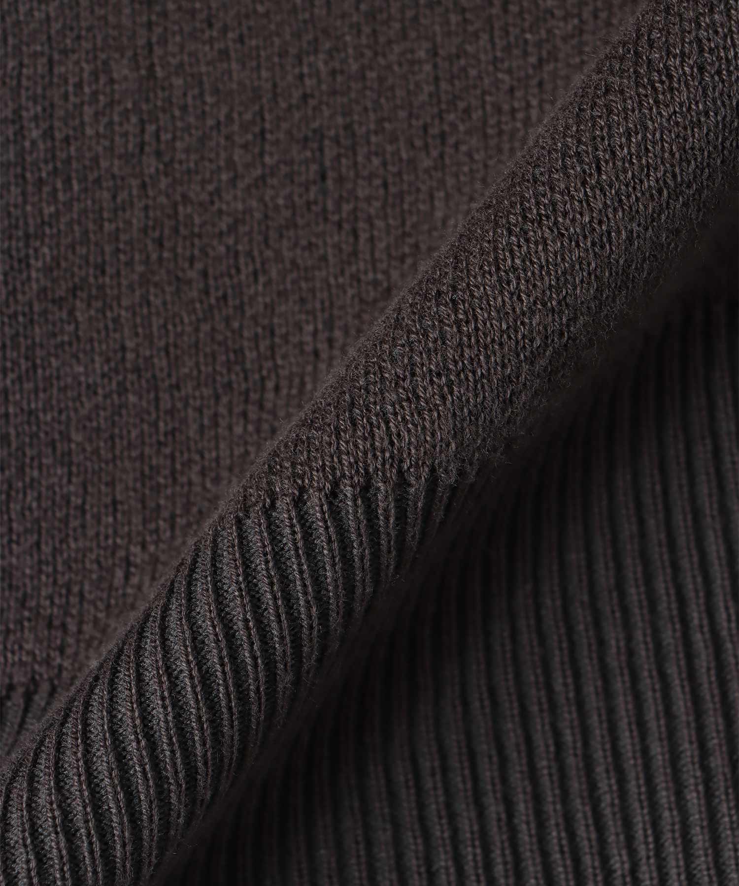 サガラ刺繍コットンスウェットニット