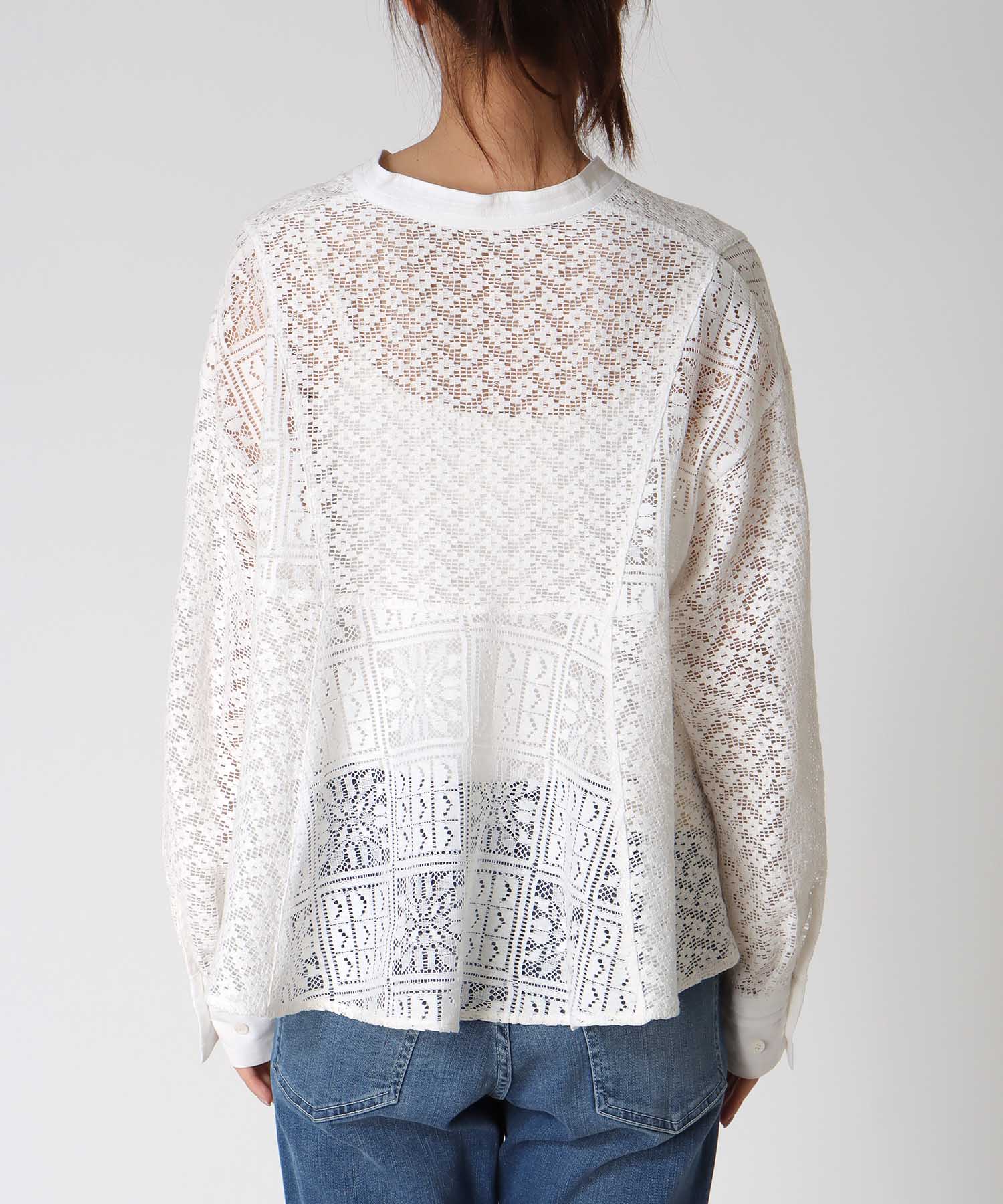 ラッセルレースブラウス