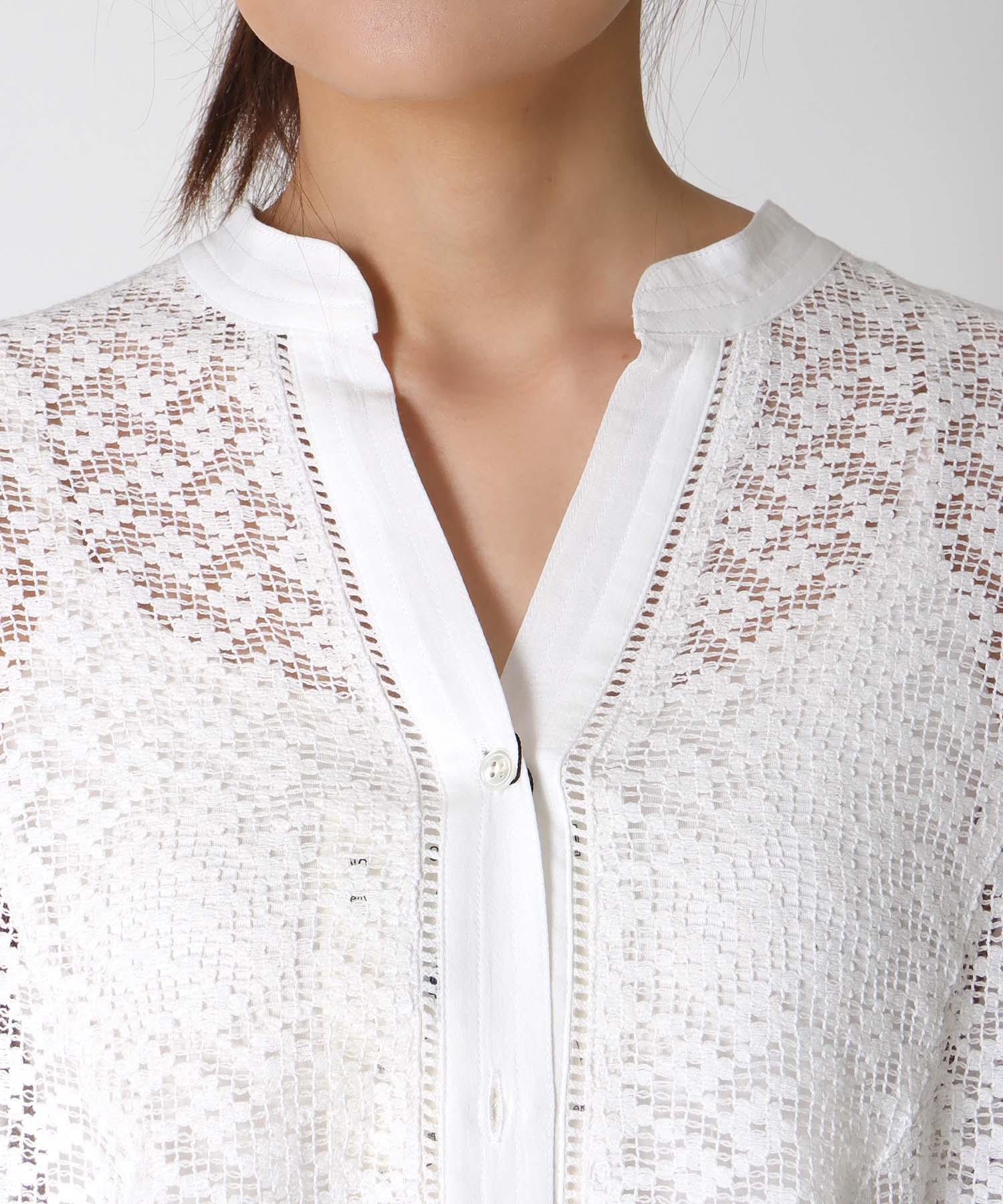 ラッセルレースブラウス