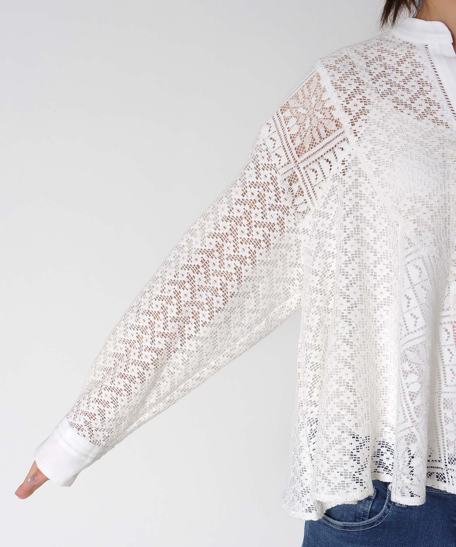 ラッセルレースブラウス