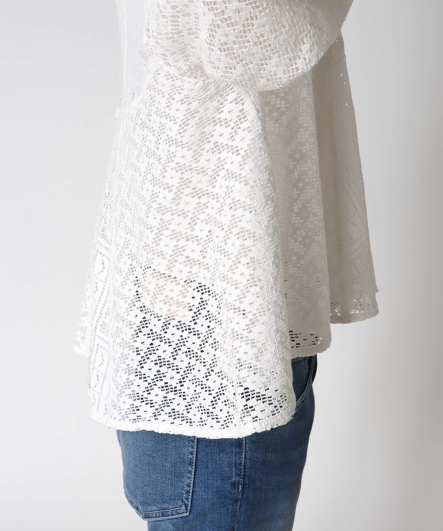 ラッセルレースブラウス