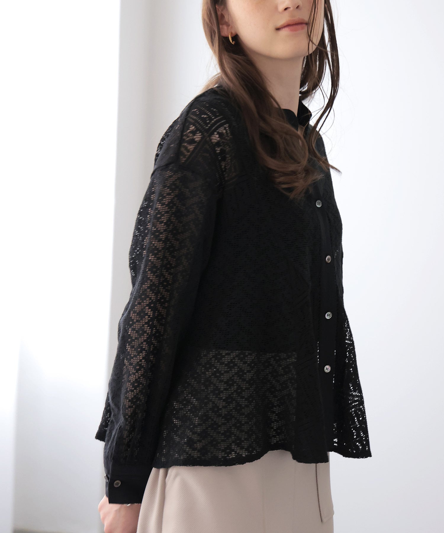 ラッセルレースブラウス