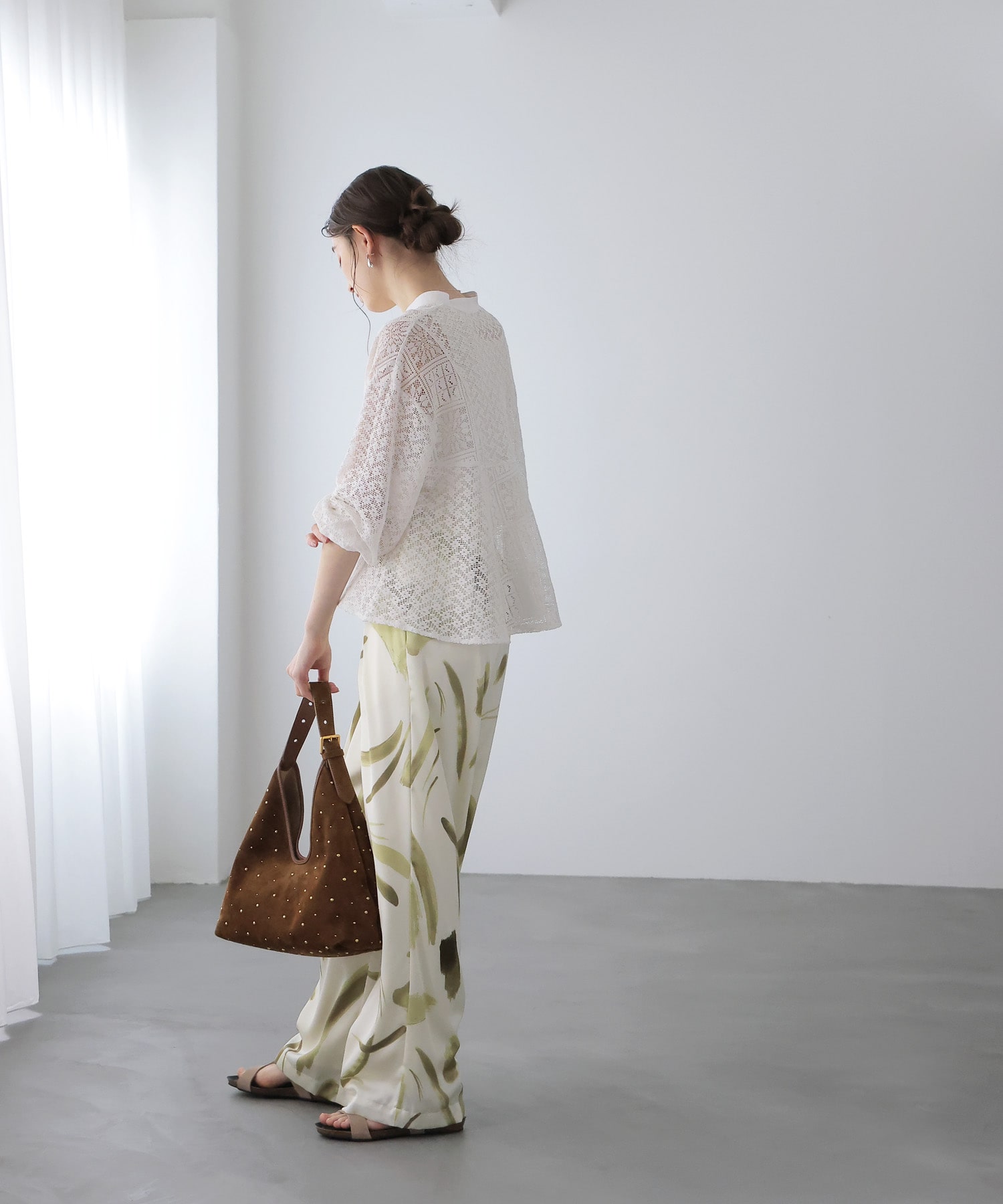 ラッセルレースブラウス