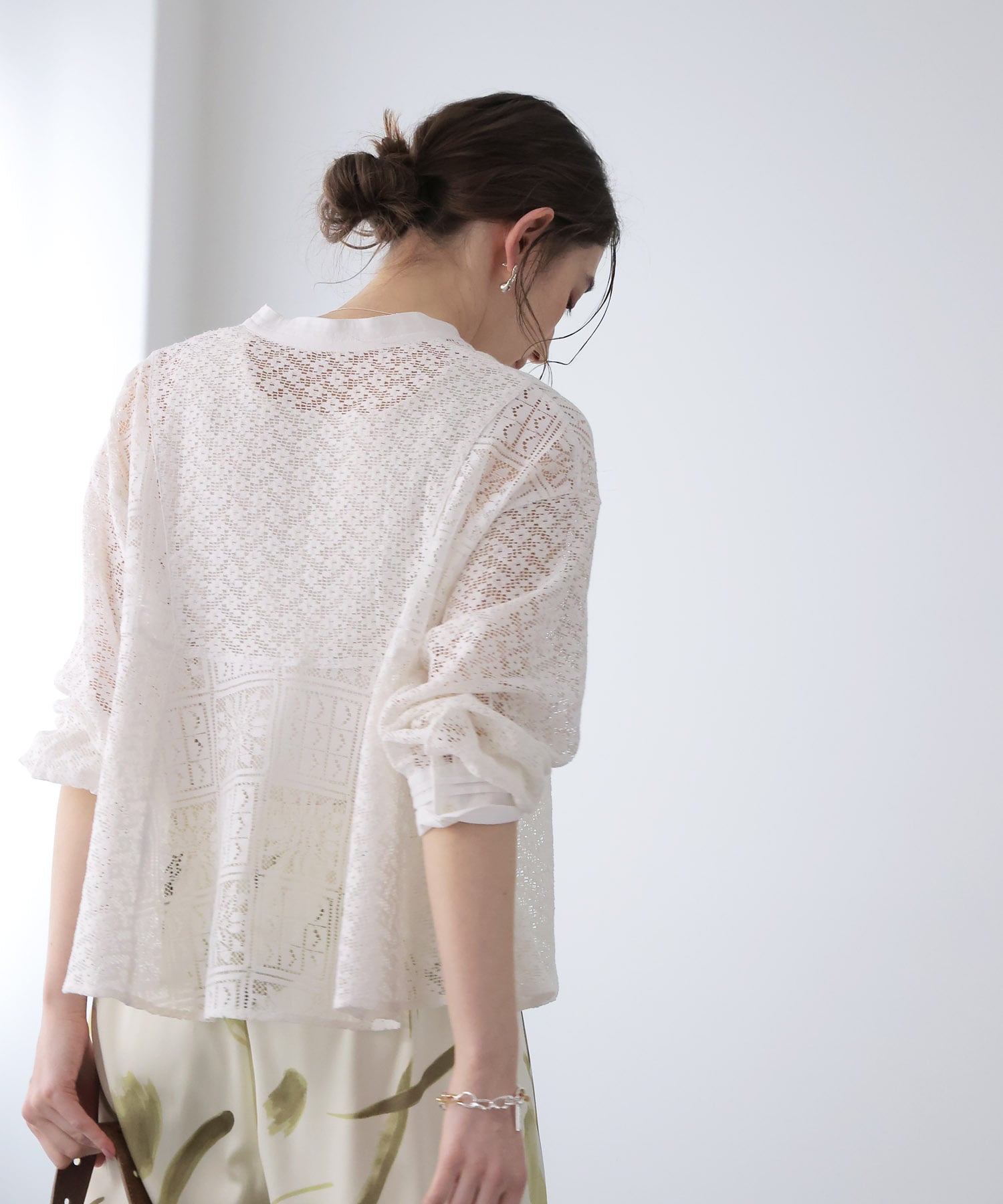 ラッセルレースブラウス