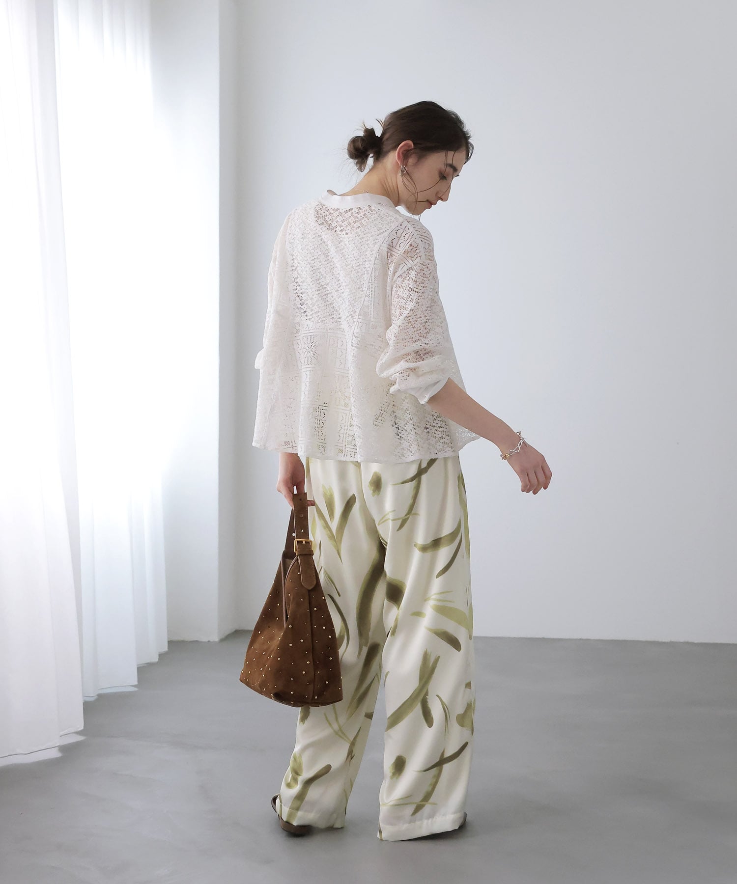 ラッセルレースブラウス