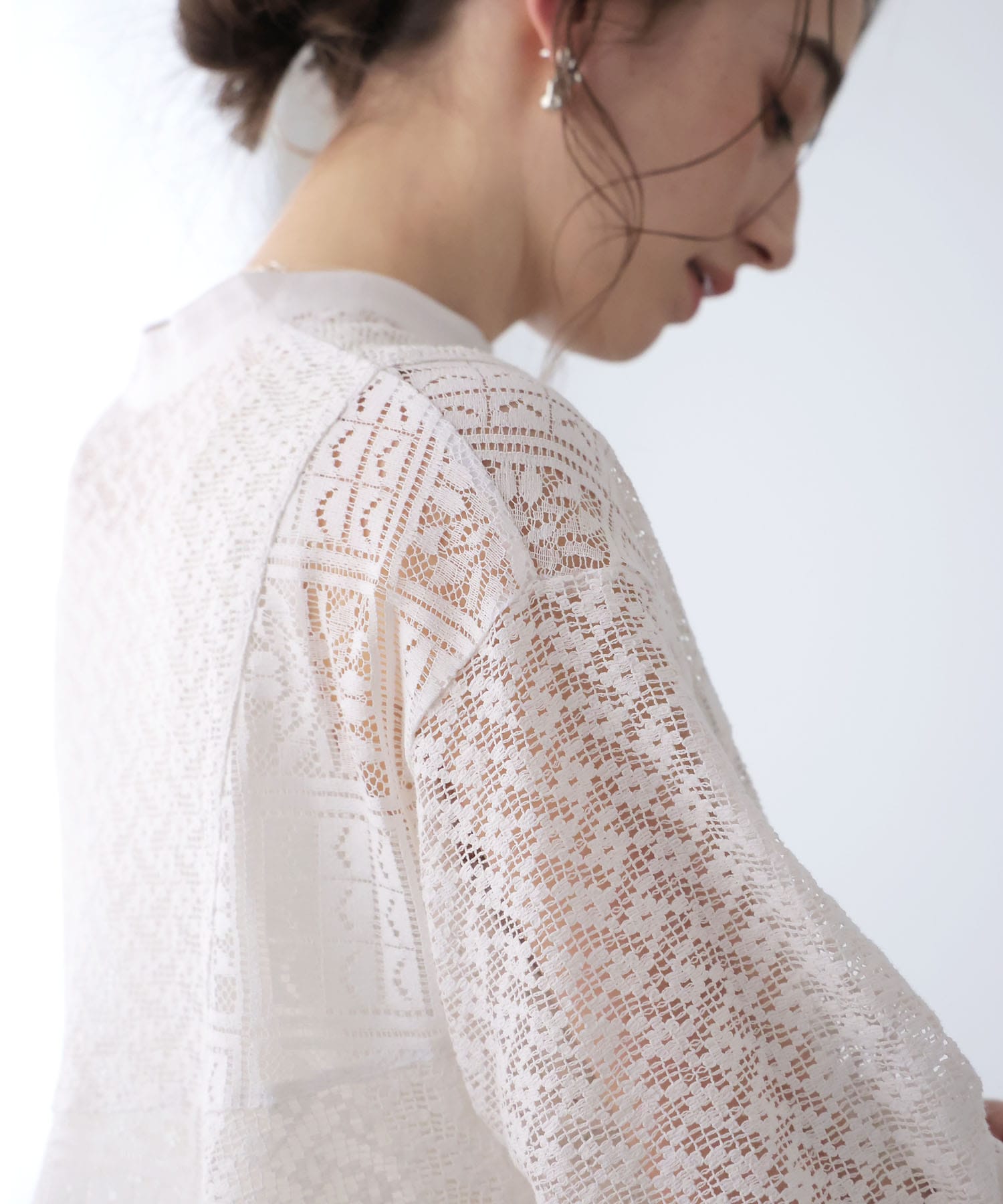 ラッセルレースブラウス