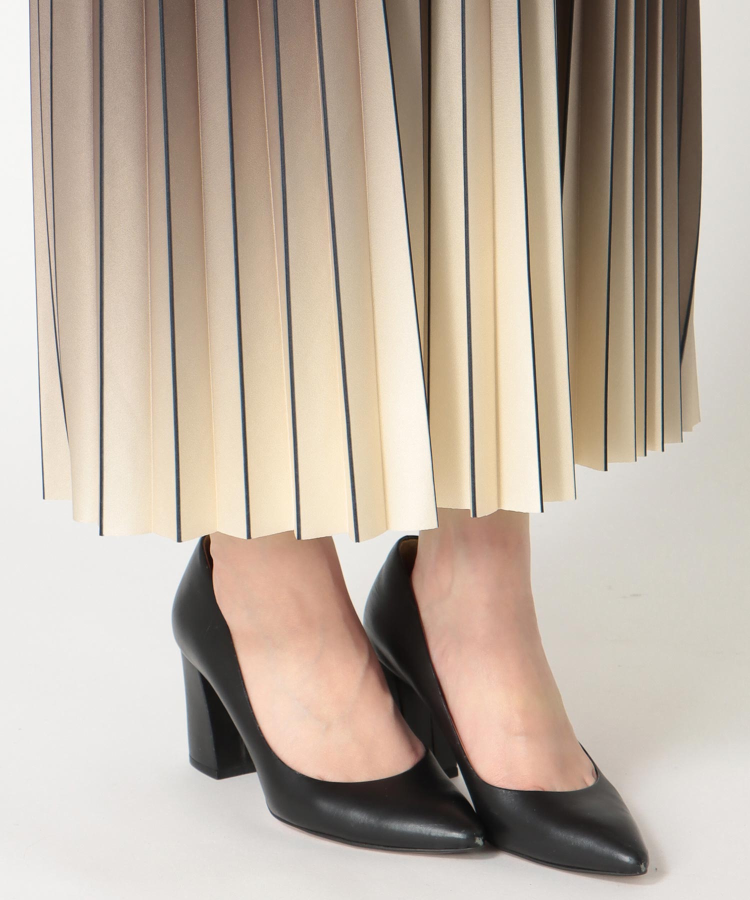 ニットプリーツスカート