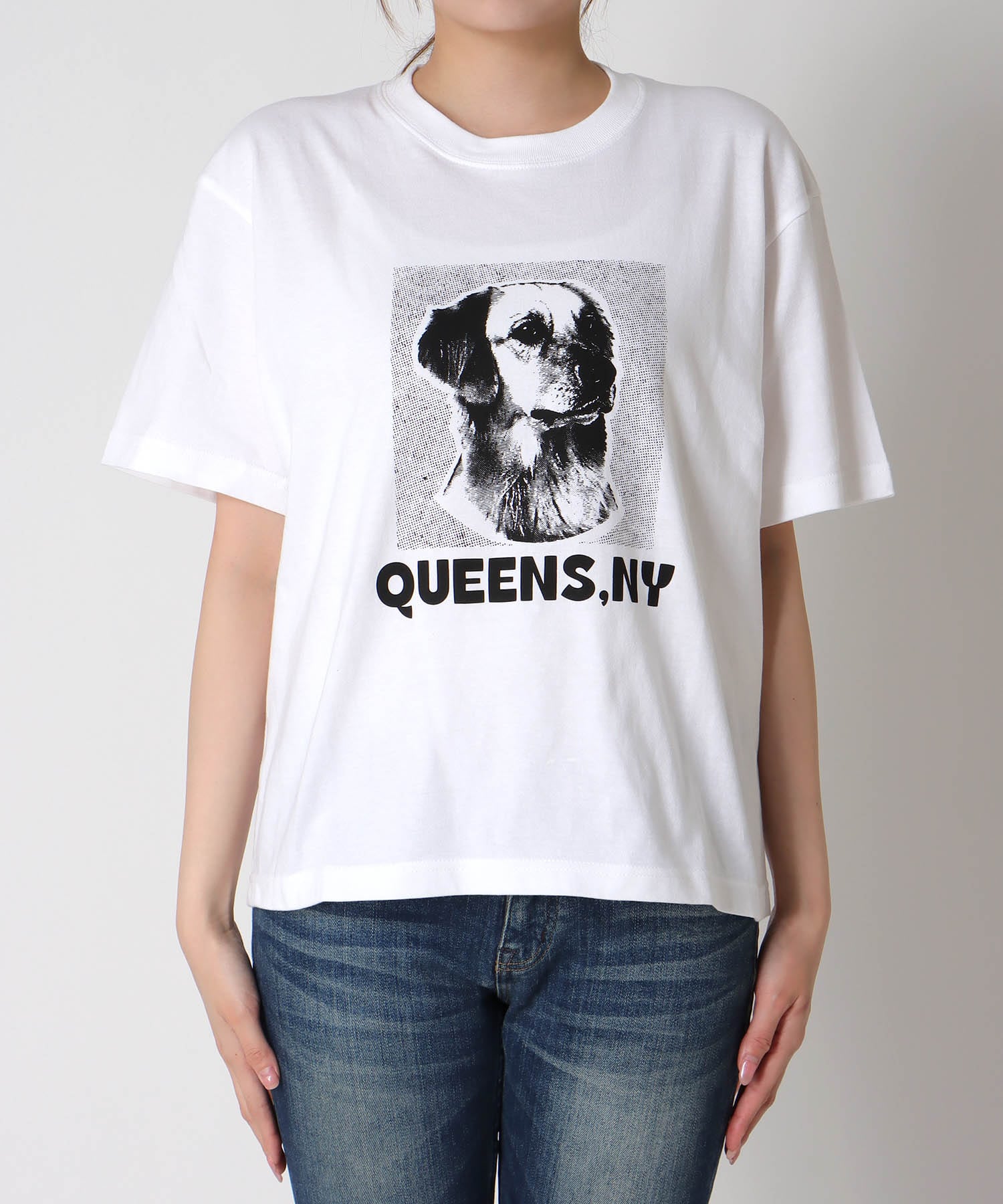 DOGプリントTシャツ