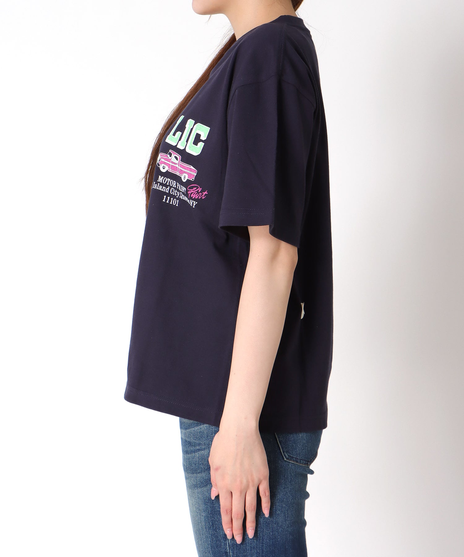 CARプリントTシャツ