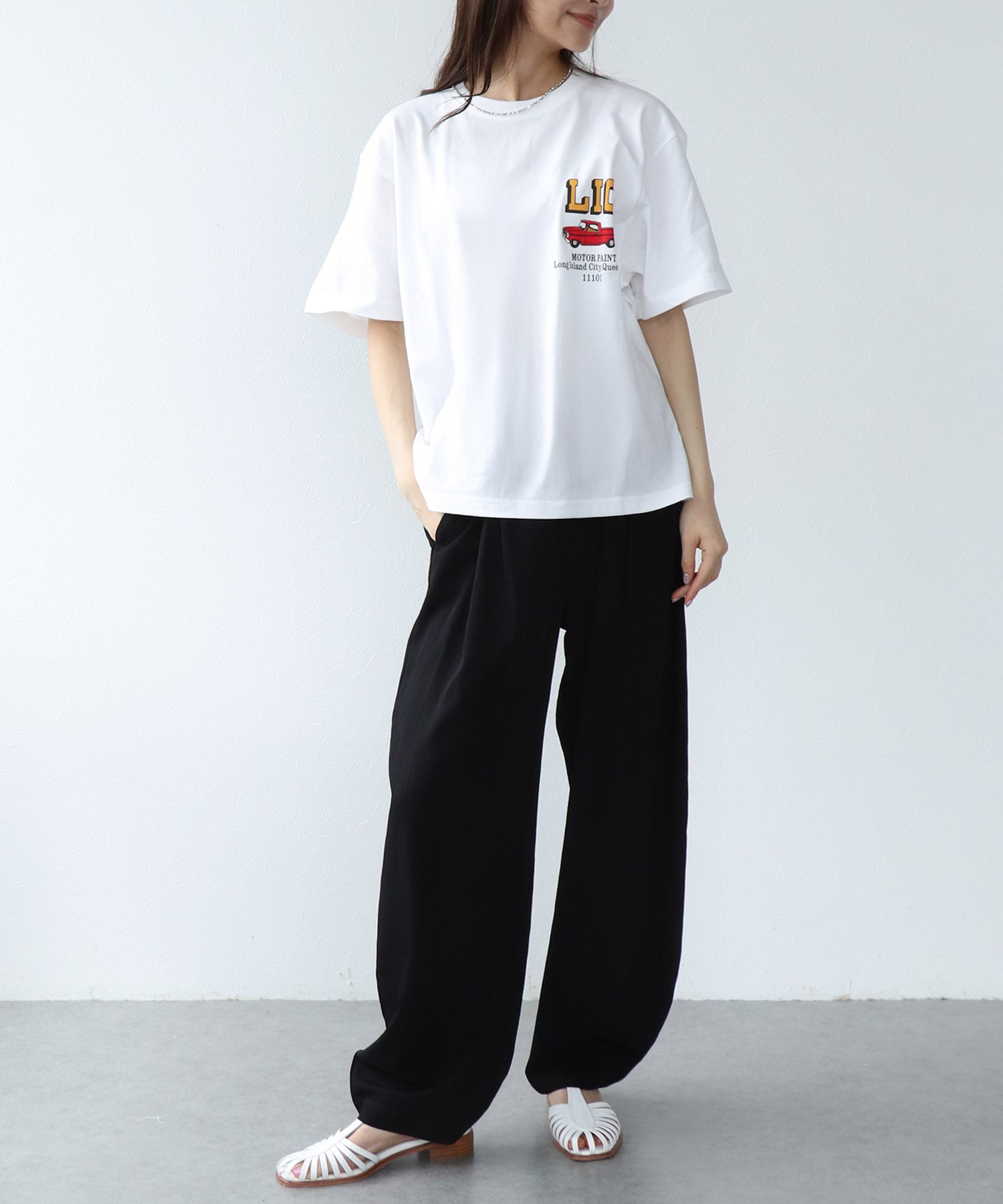 CARプリントTシャツ