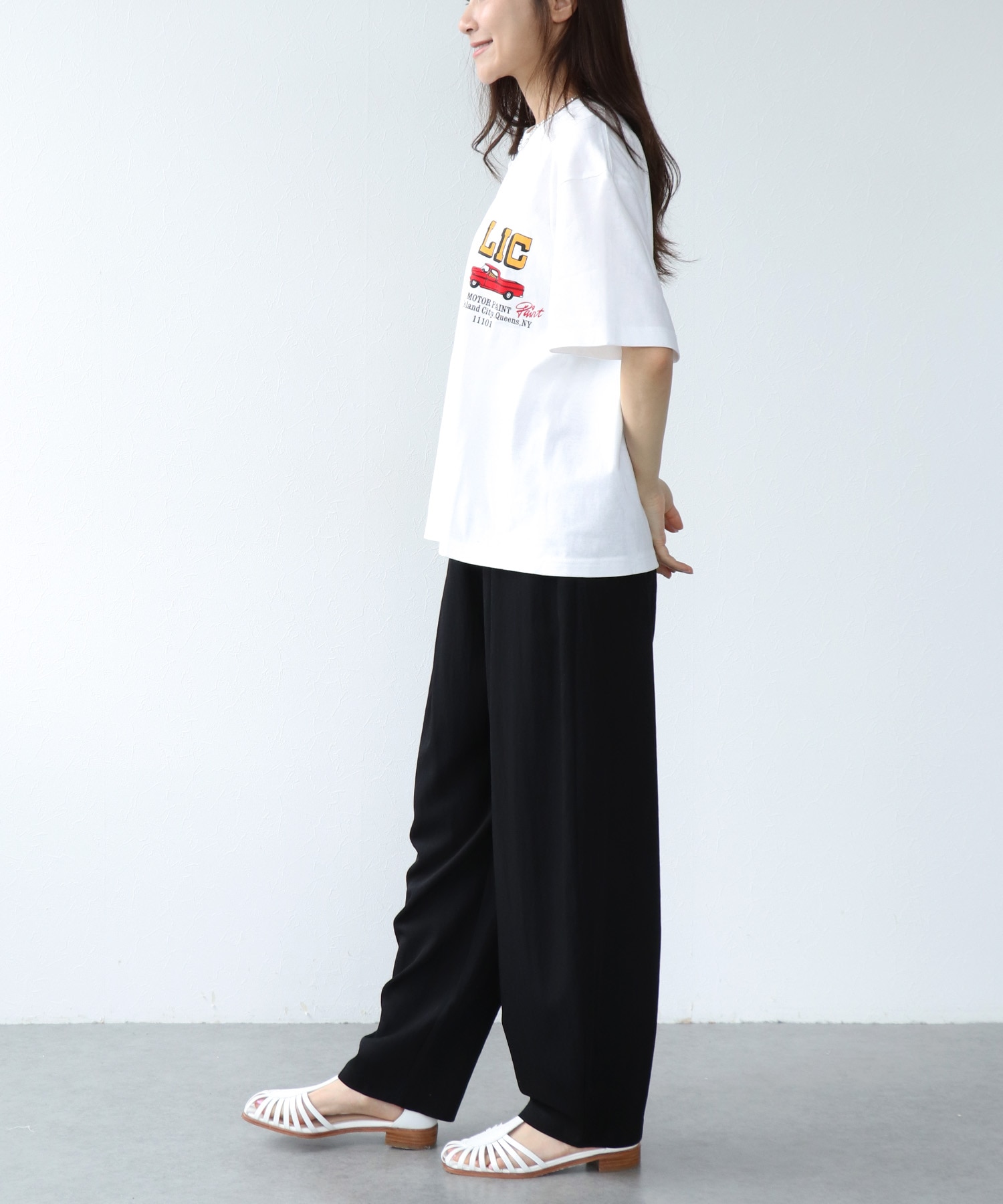 CARプリントTシャツ