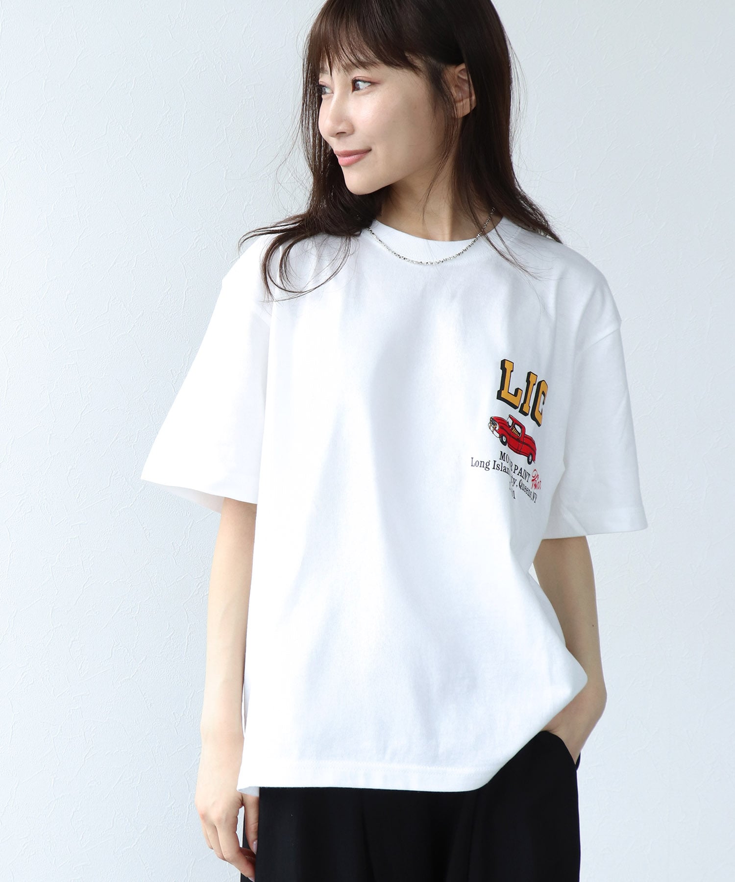 CARプリントTシャツ