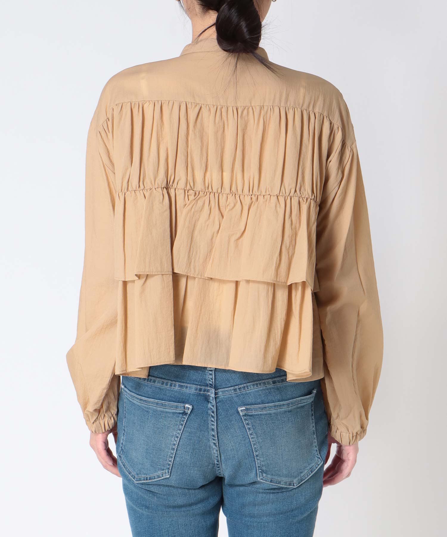 ティアードブラウス