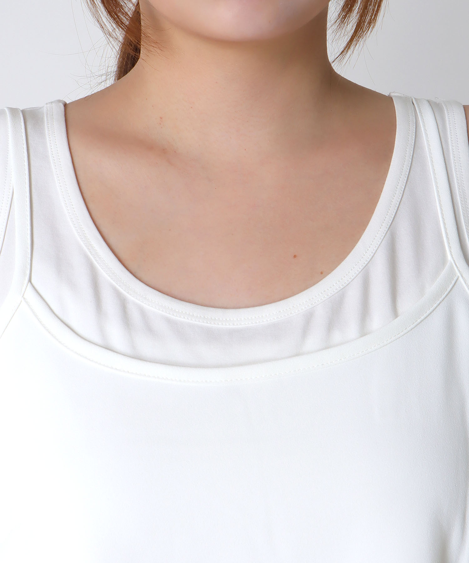 ヘムレースアシメキャミソール