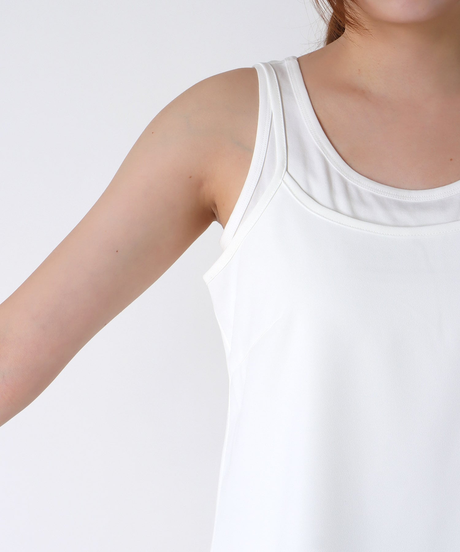 ヘムレースアシメキャミソール