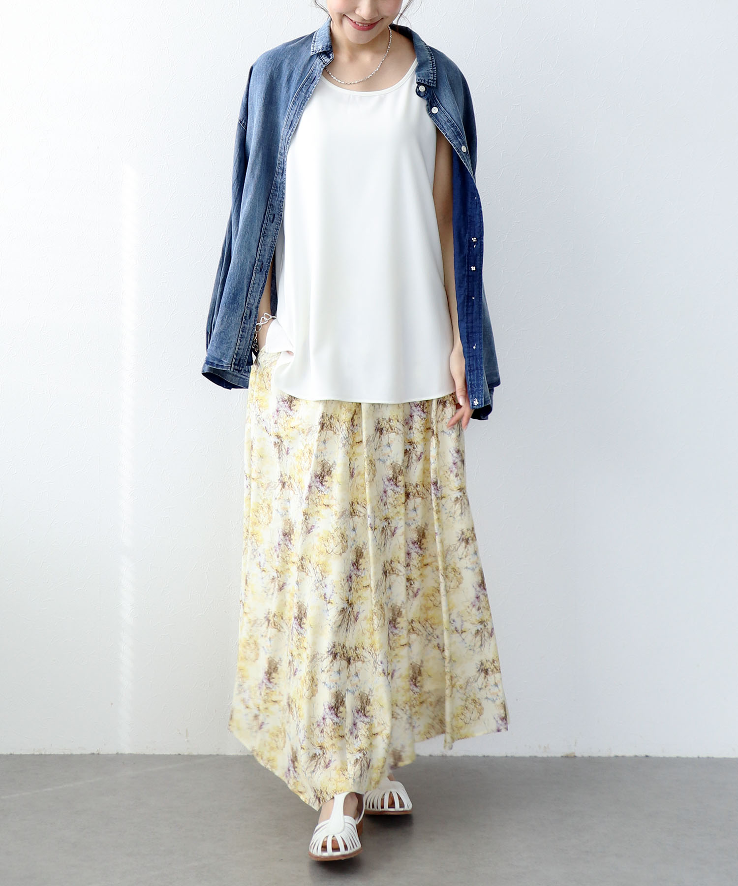 アムンゼンタンクトップブラウス