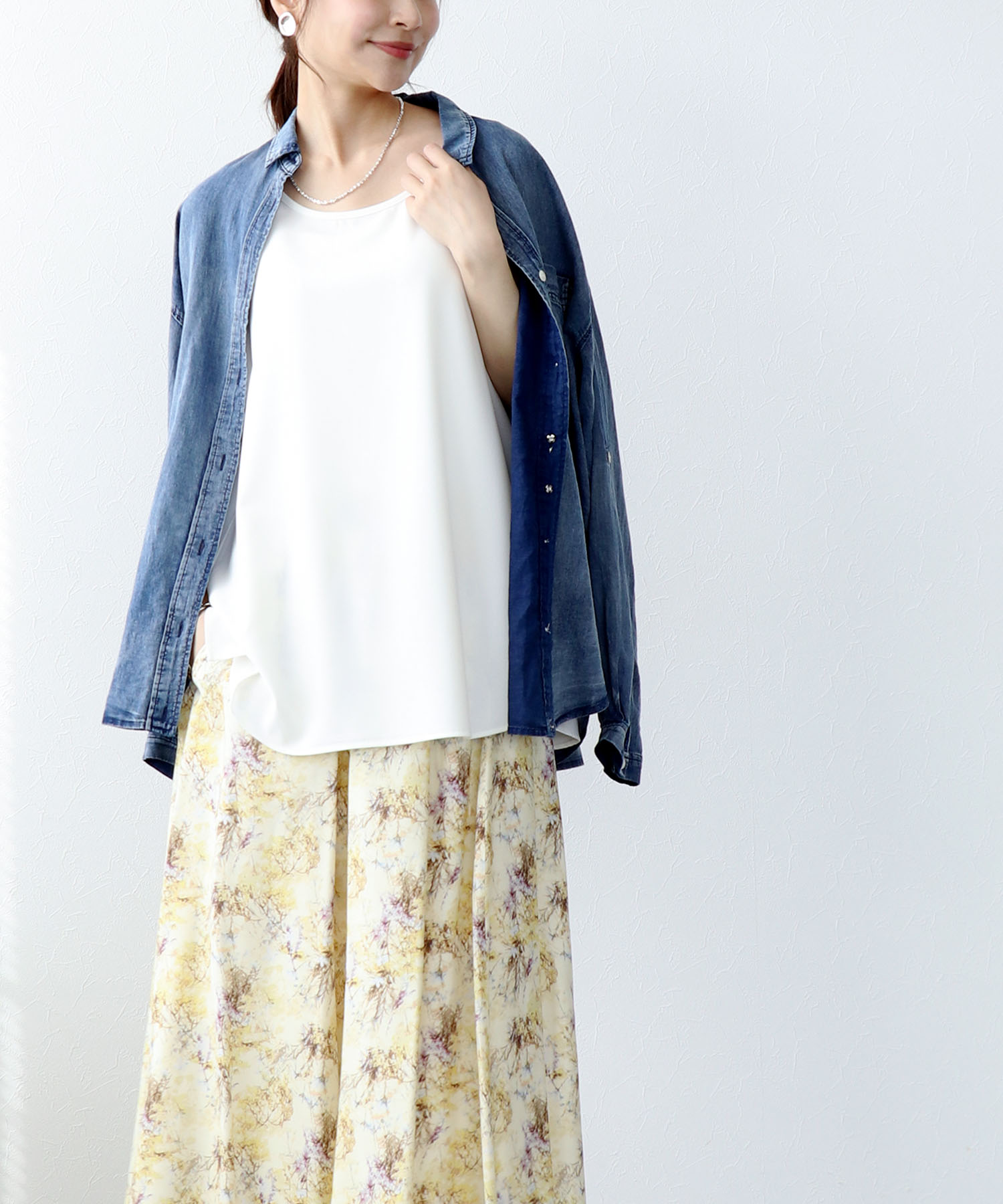 アムンゼンタンクトップブラウス