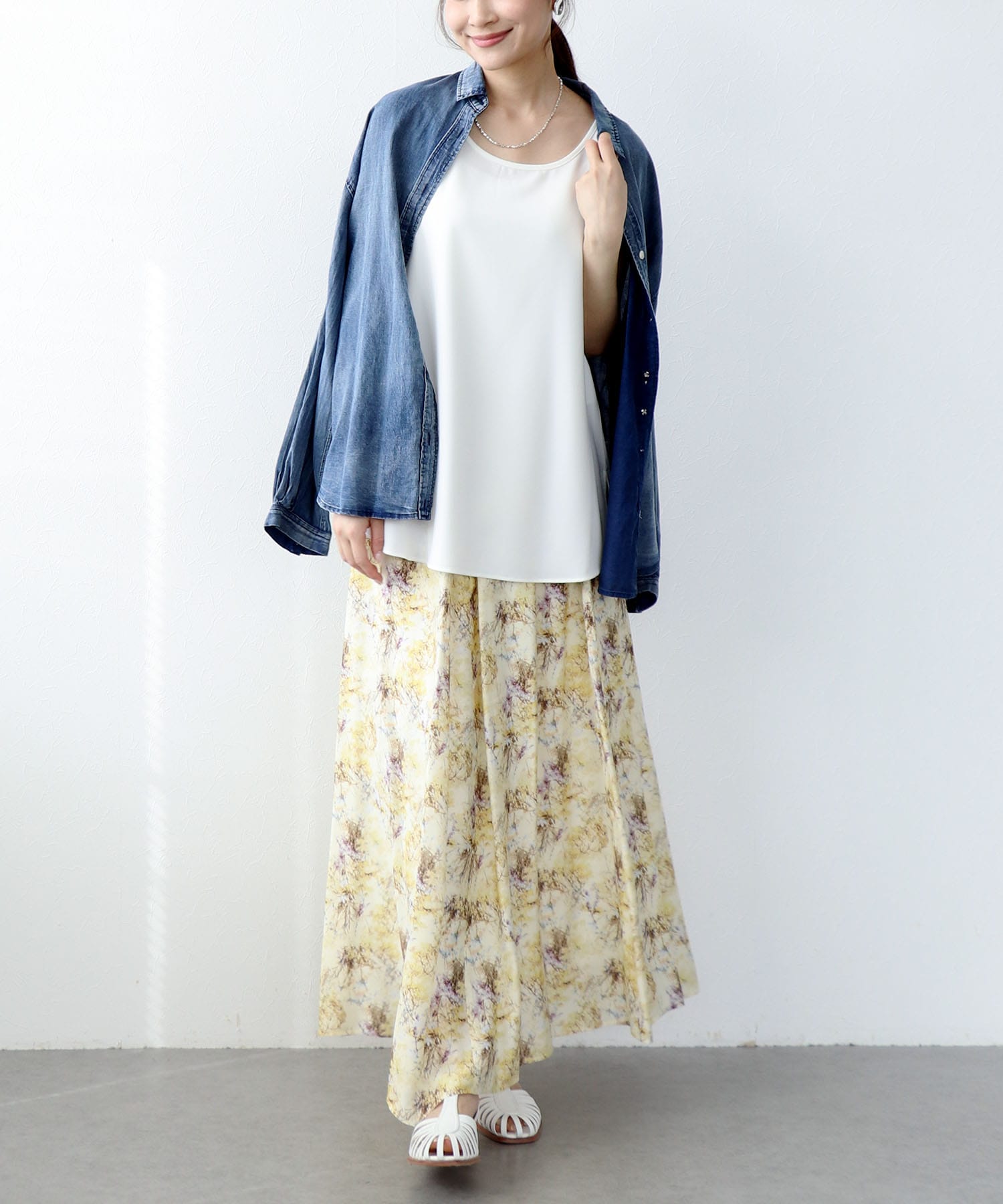 アムンゼンタンクトップブラウス