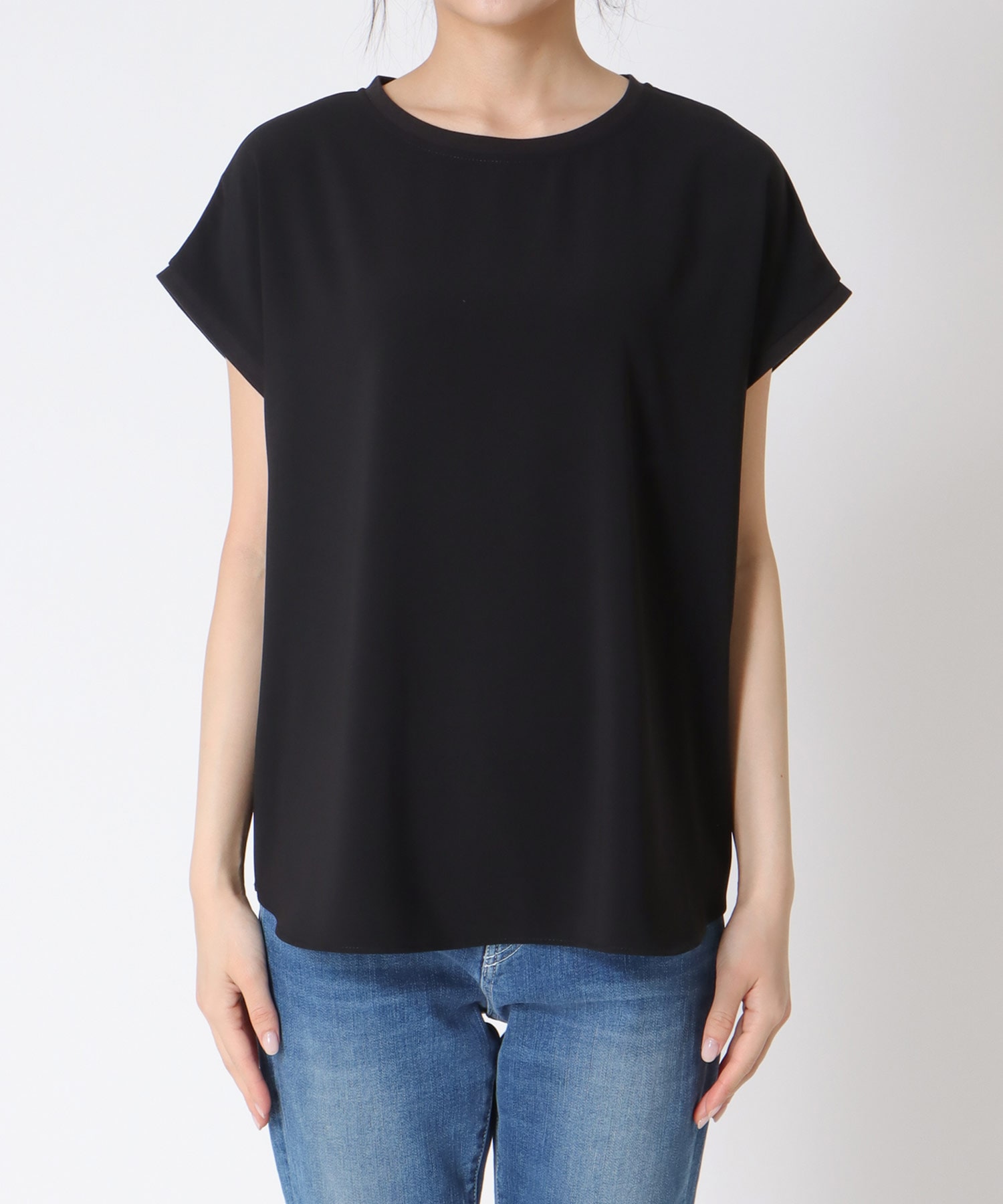 アムンゼンフレンチスリーブブラウス