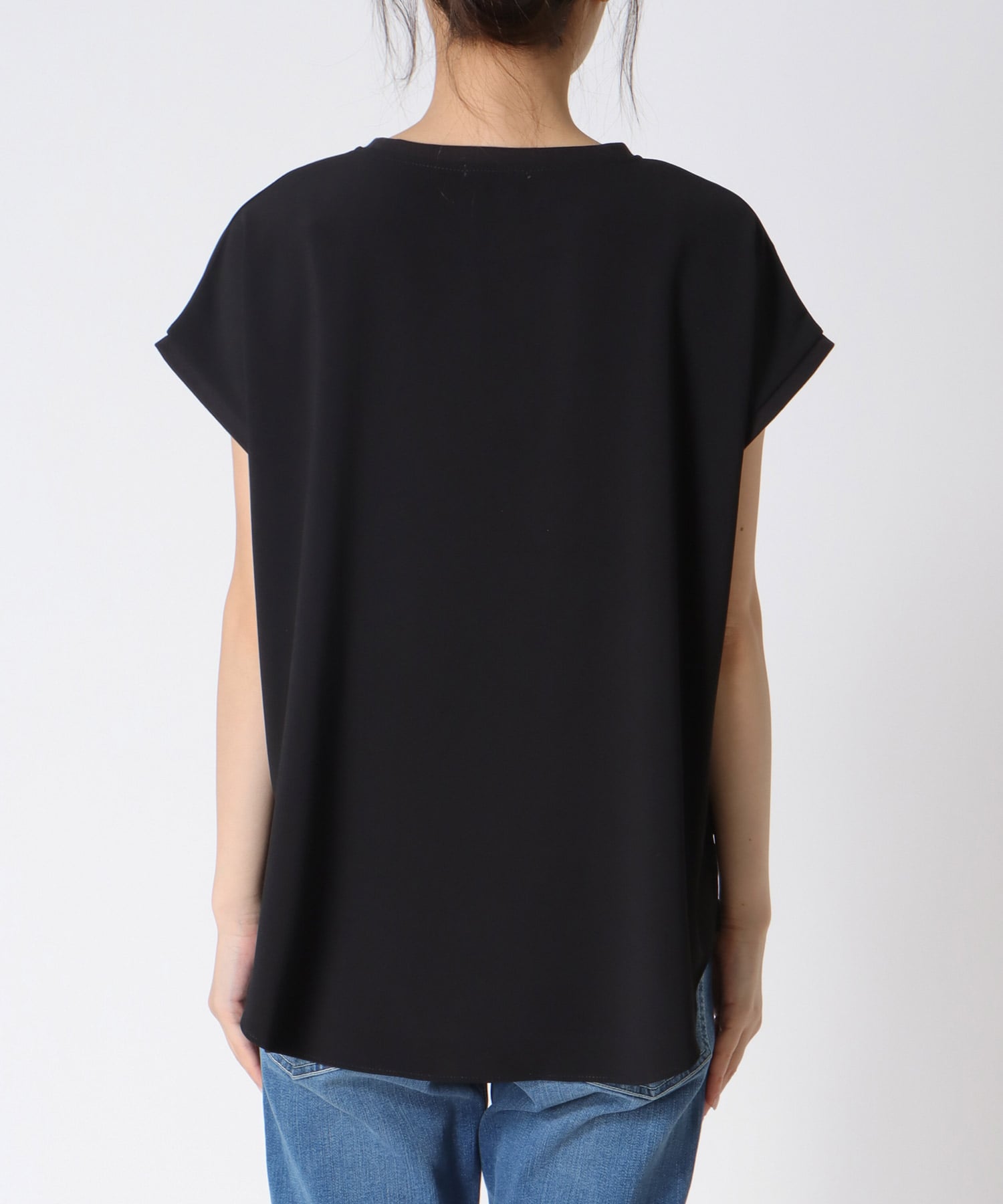 アムンゼンフレンチスリーブブラウス