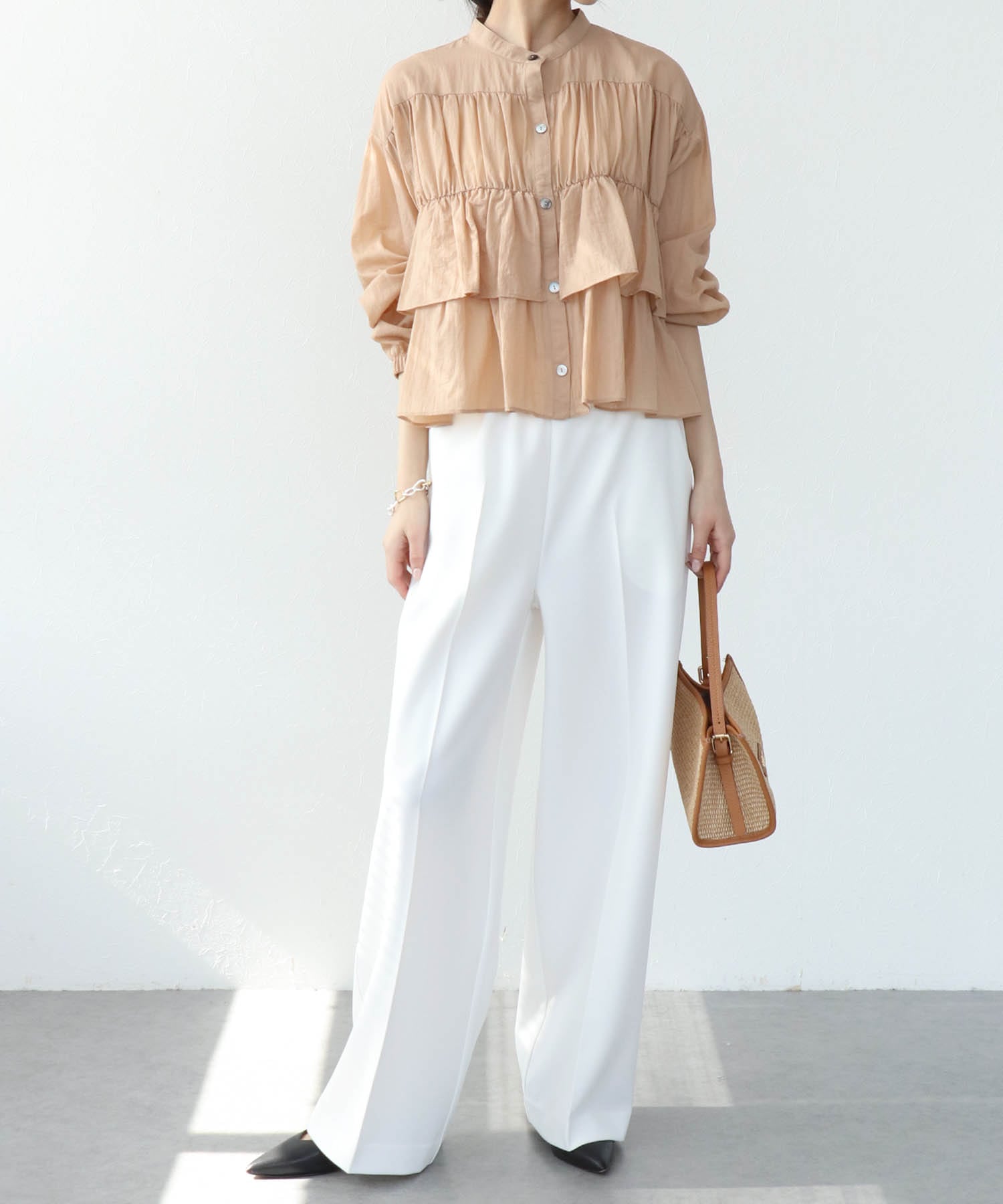 ルーミー美脚パンツ