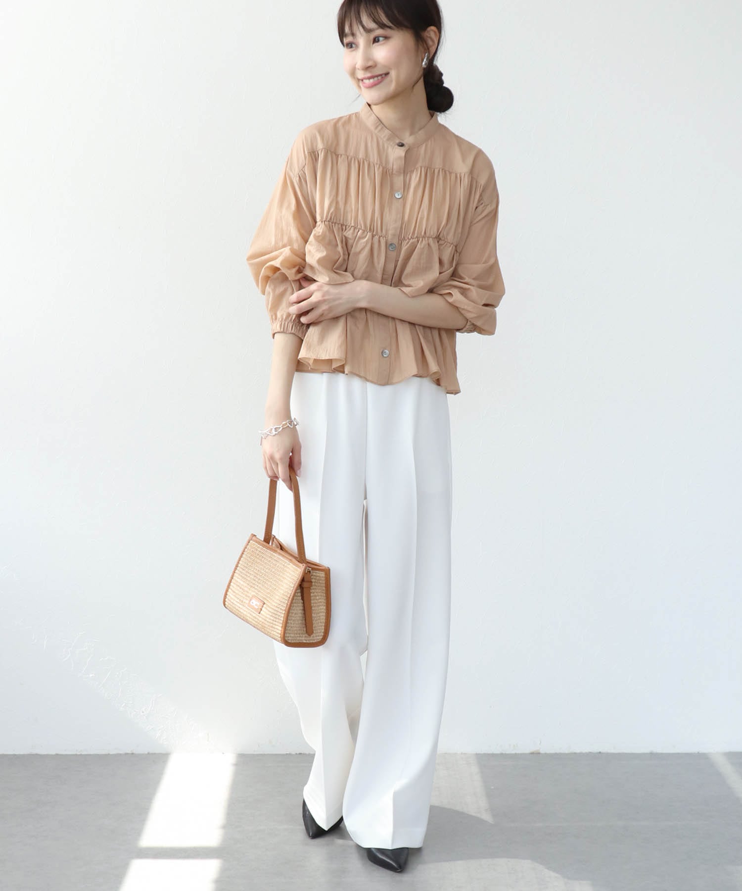 ルーミー美脚パンツ