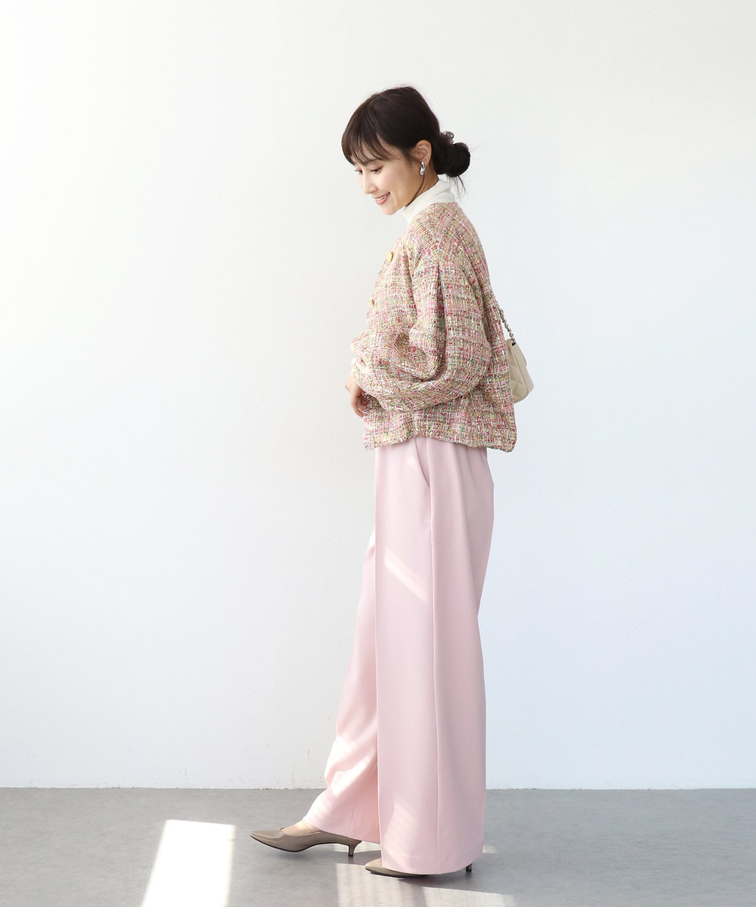 ルーミー美脚パンツ