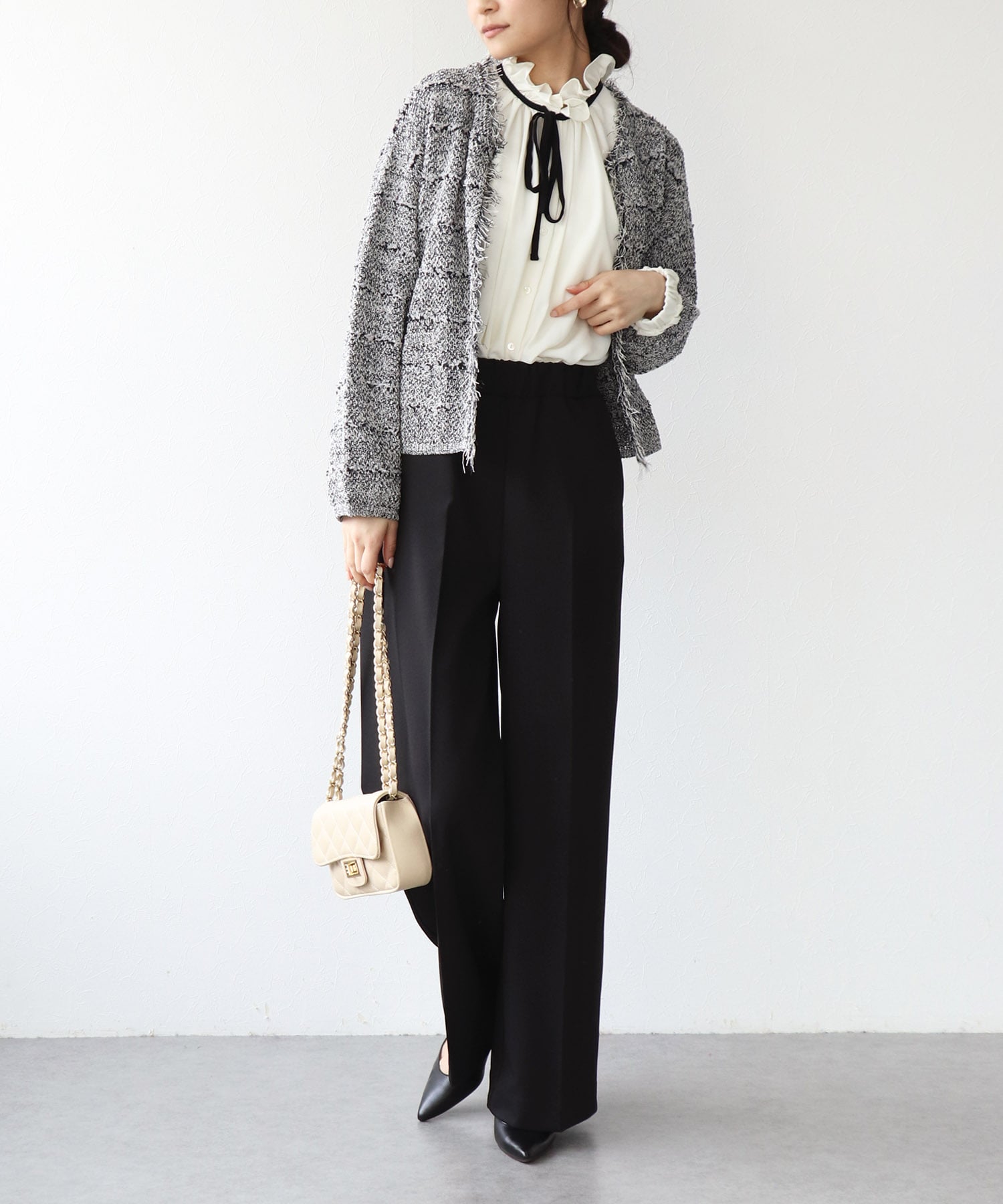 ルーミー美脚パンツ