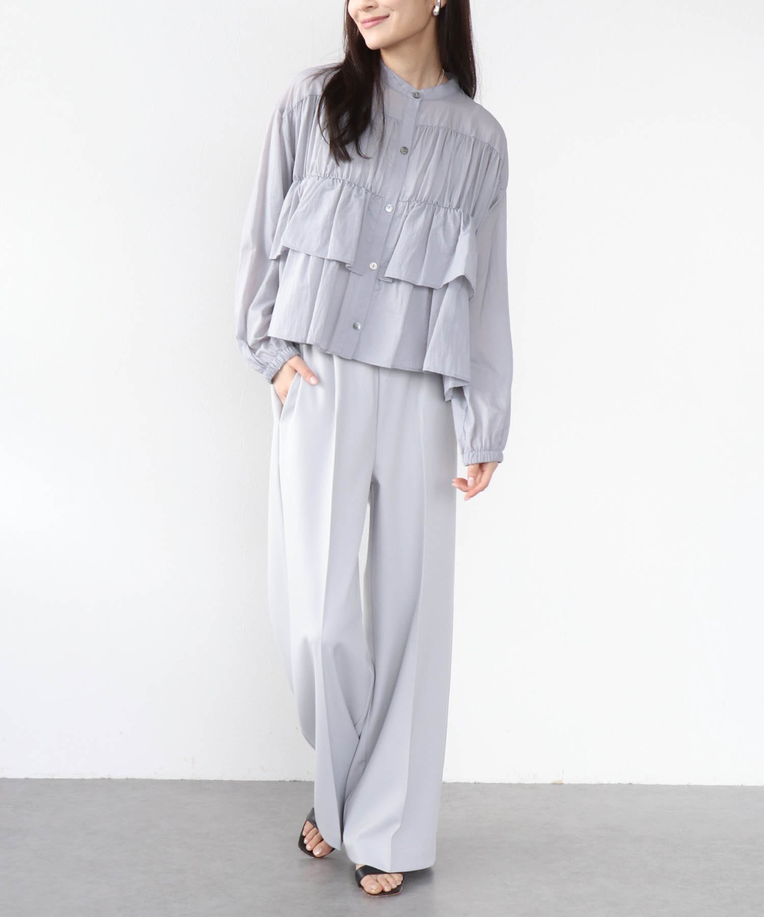 ルーミー美脚パンツ