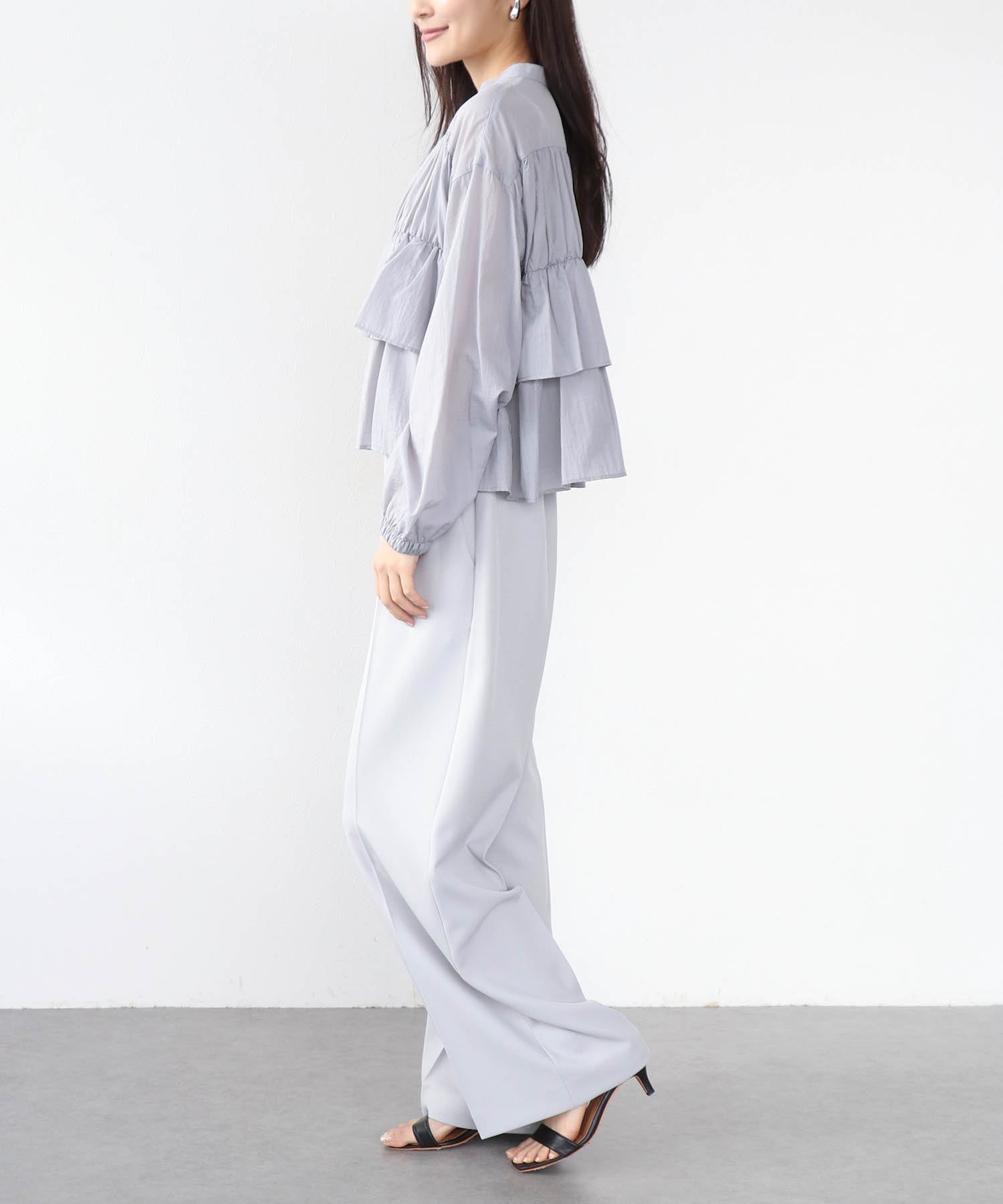 ルーミー美脚パンツ