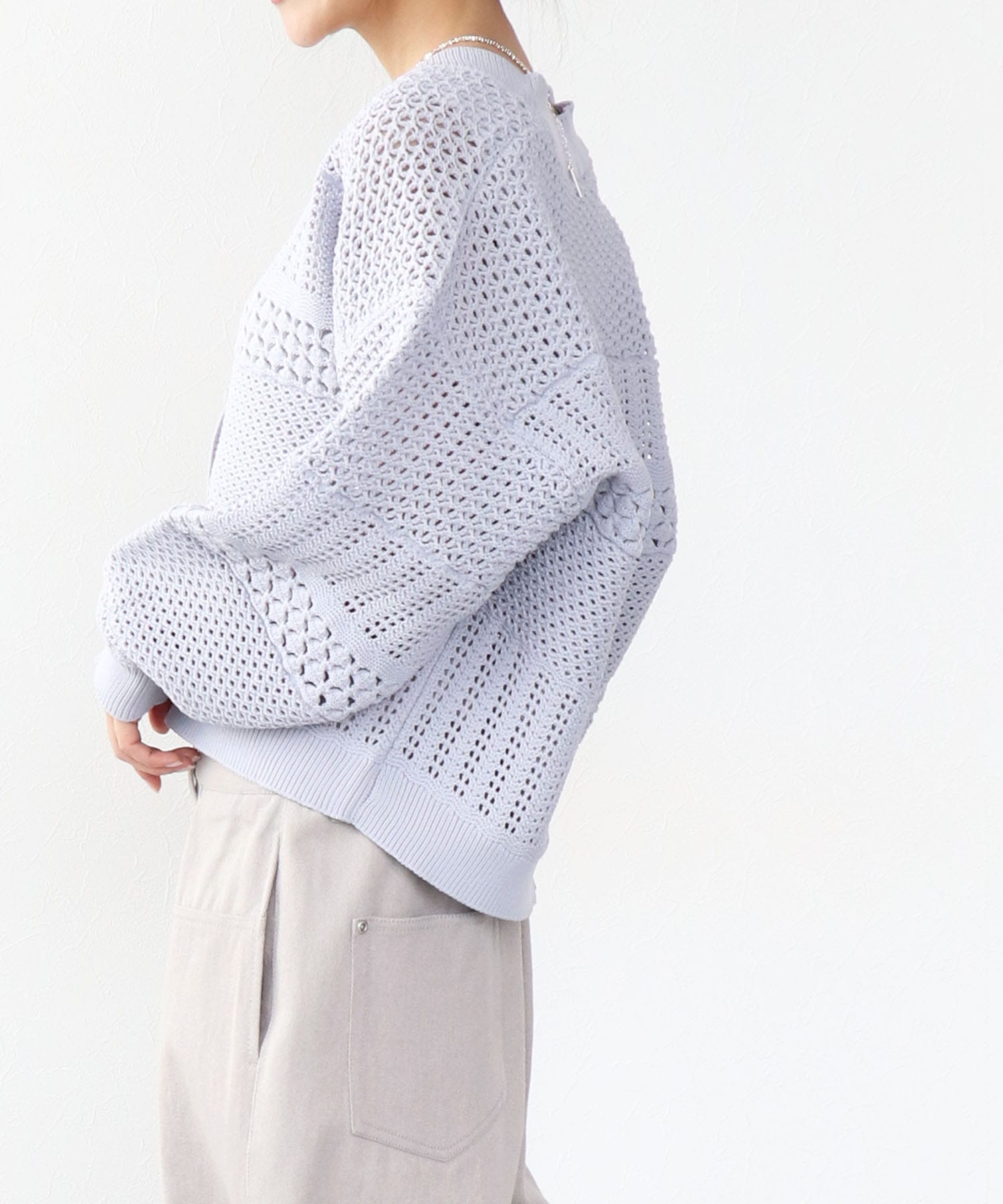 かぎ針カーディガン