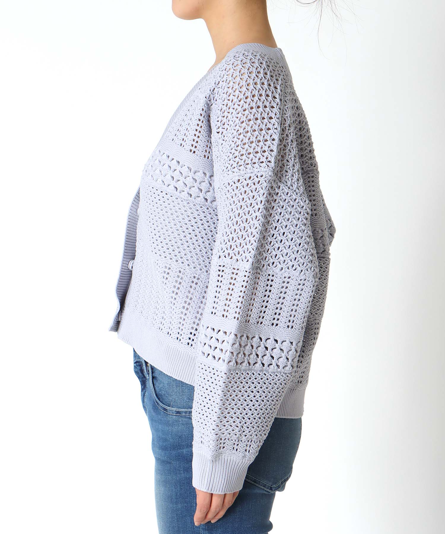 かぎ針カーディガン