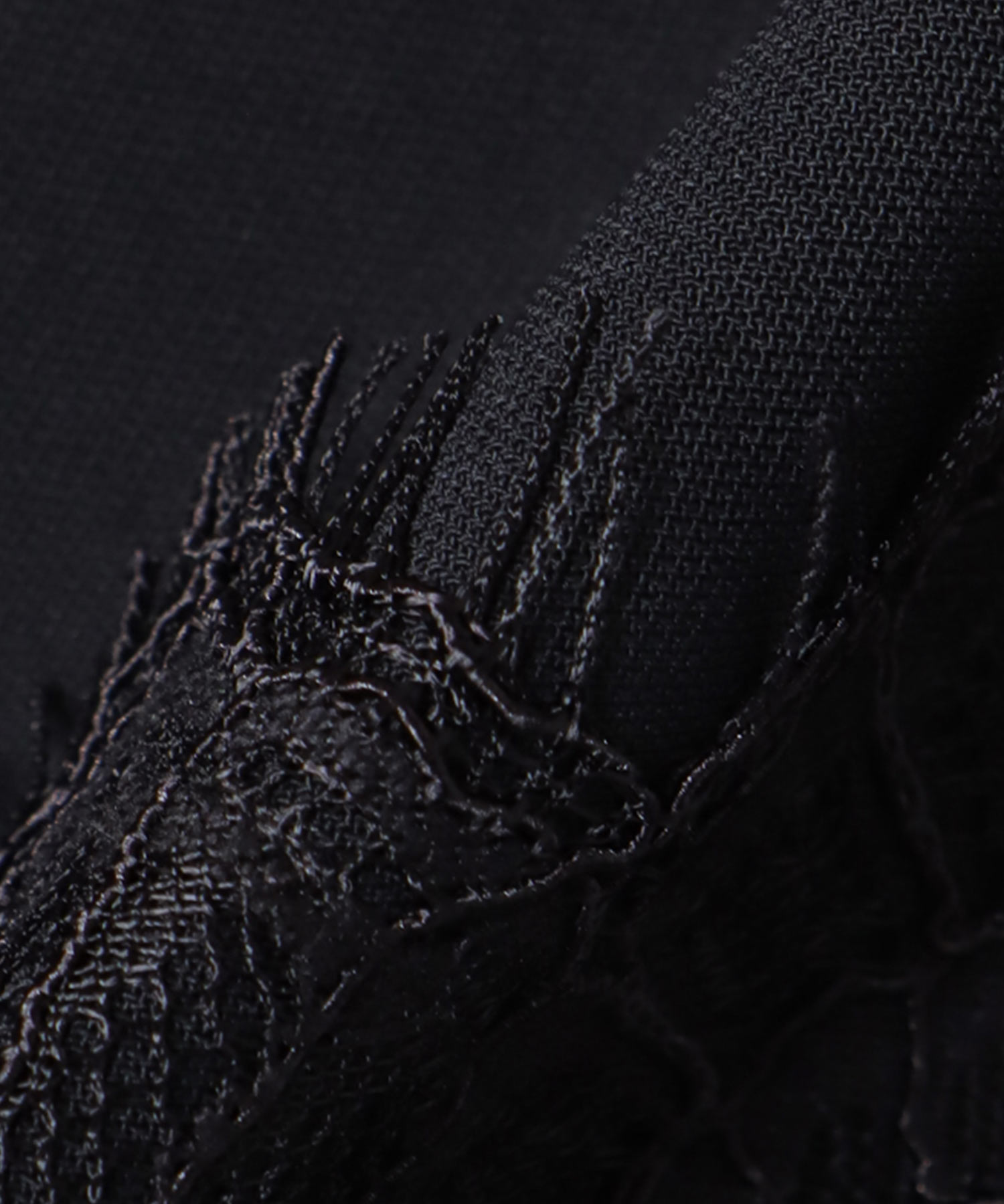 ヘムフレアーブラウス