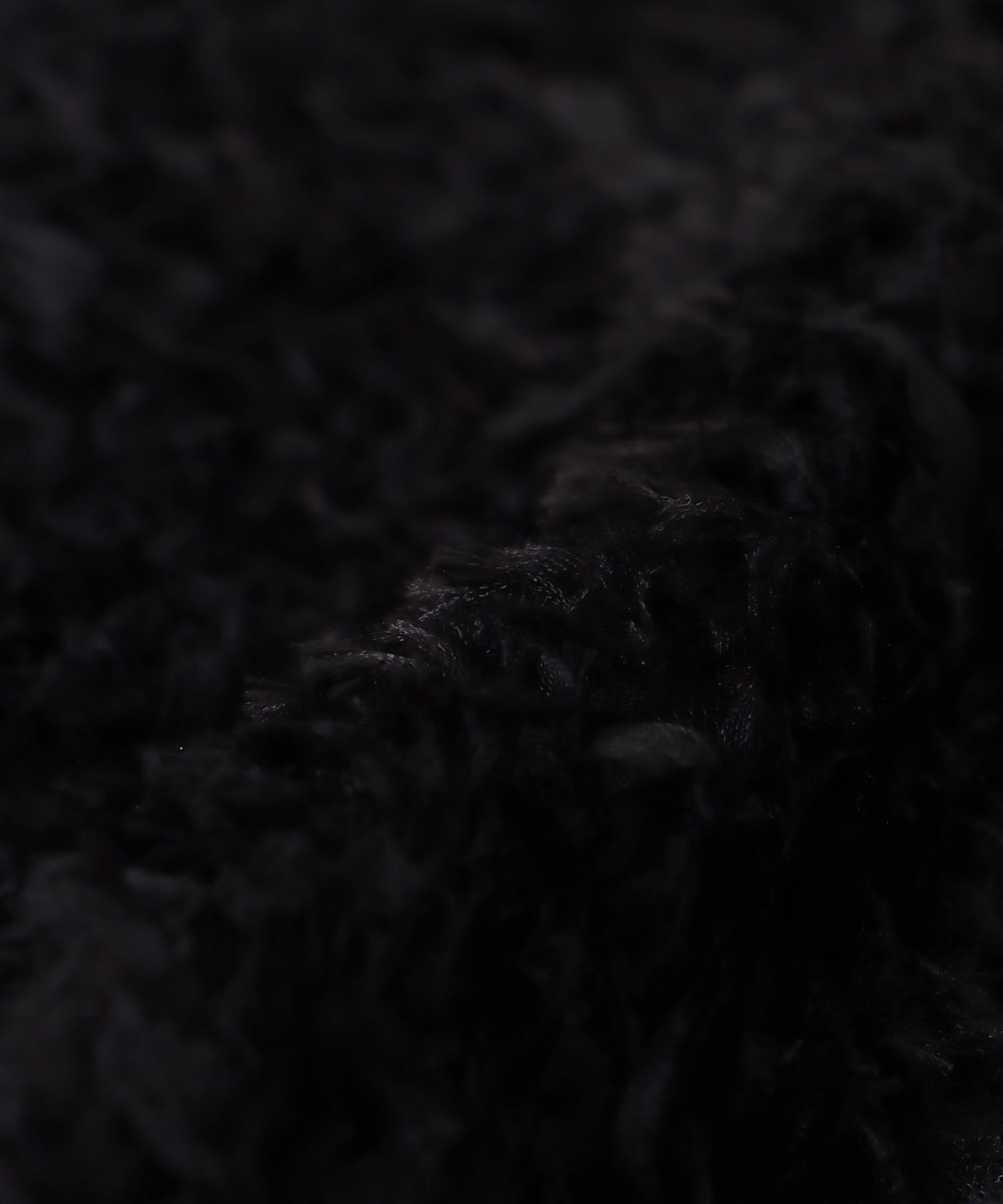 チュールフリルノーカラージャケット